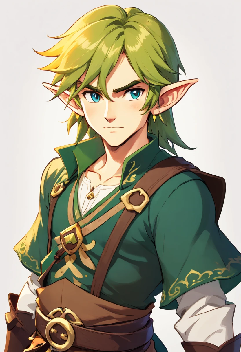 Male Elf Pirate Character