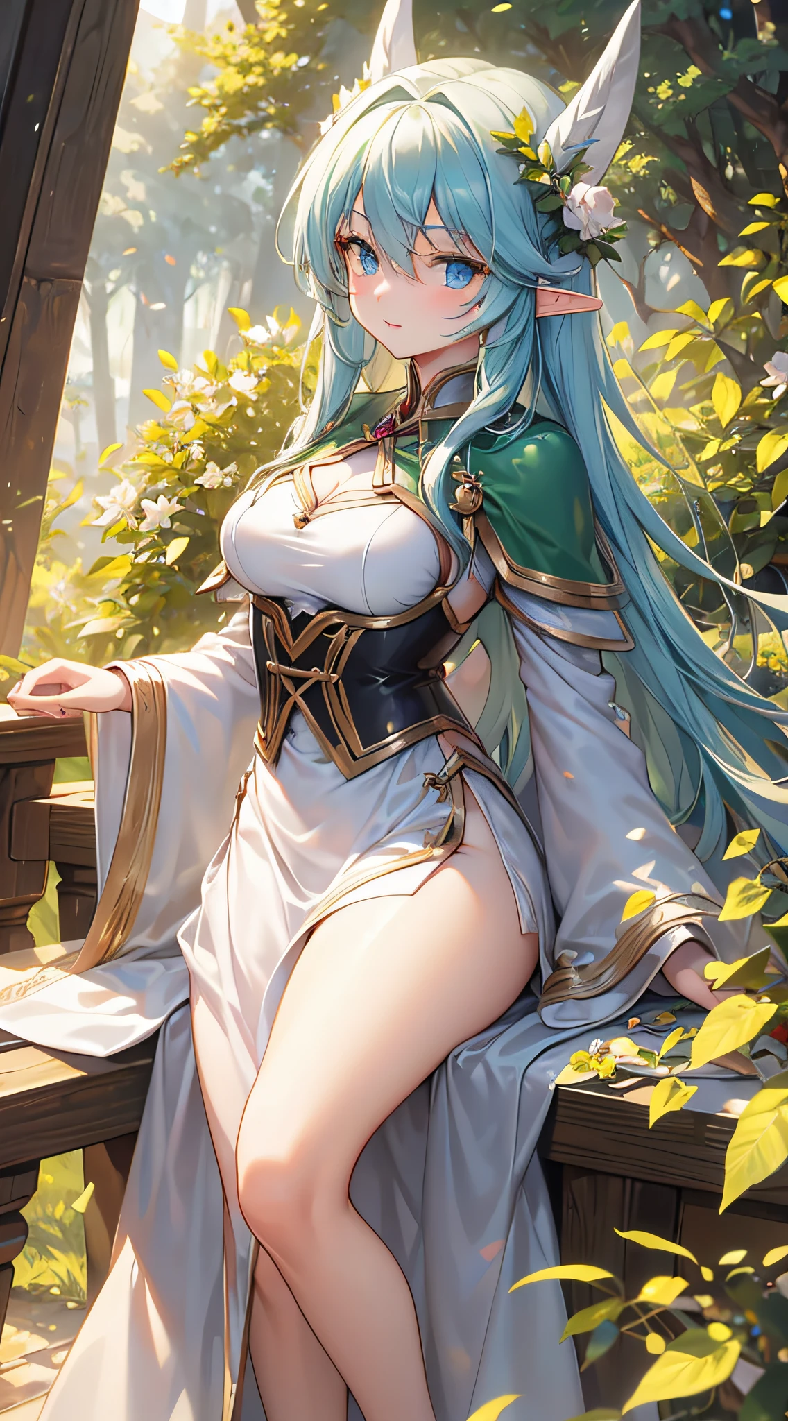 the elf,forest backgrou,archers