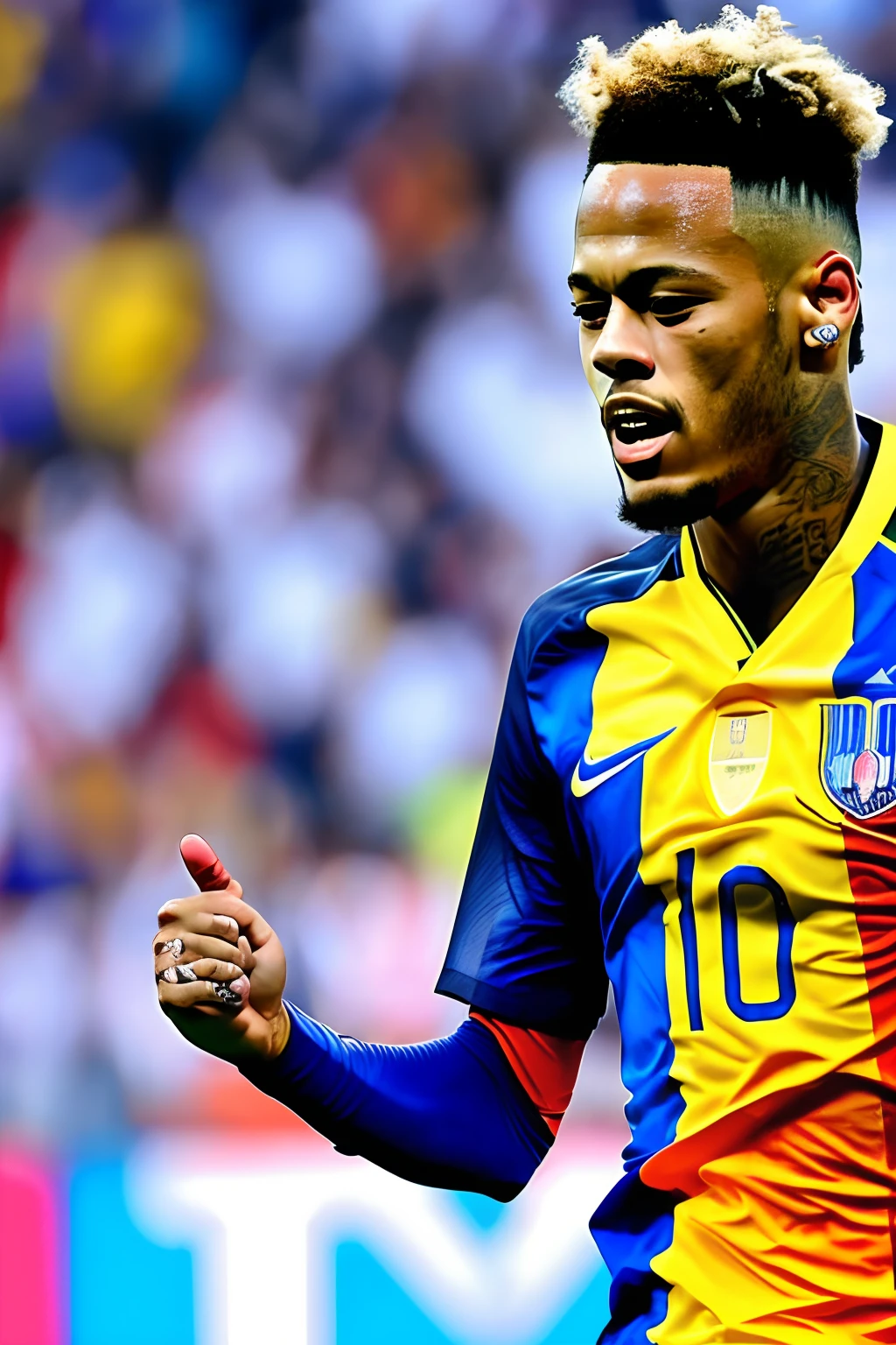 Neymar Jr. Winning 2014 world cup