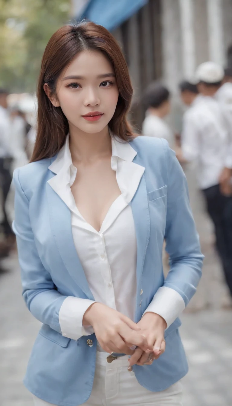 (A very cute 20 year old young woman from Japan),  ((delicate hair between brown and blonde)), ((messy side wave short hair)),(((Slender and slender body type)))，medium bust size､small breasts､ (((clean hands)))，(curly hair)，(((very kind smile))), (((I do not have a girlfriend&#39;wearing panties)))，(((She wears random colored lace bras))) (( highest quality, 16km race, pieces fly: 1.3)), light shines on your face, super detailed face, highly detailed lips, fine eyes,