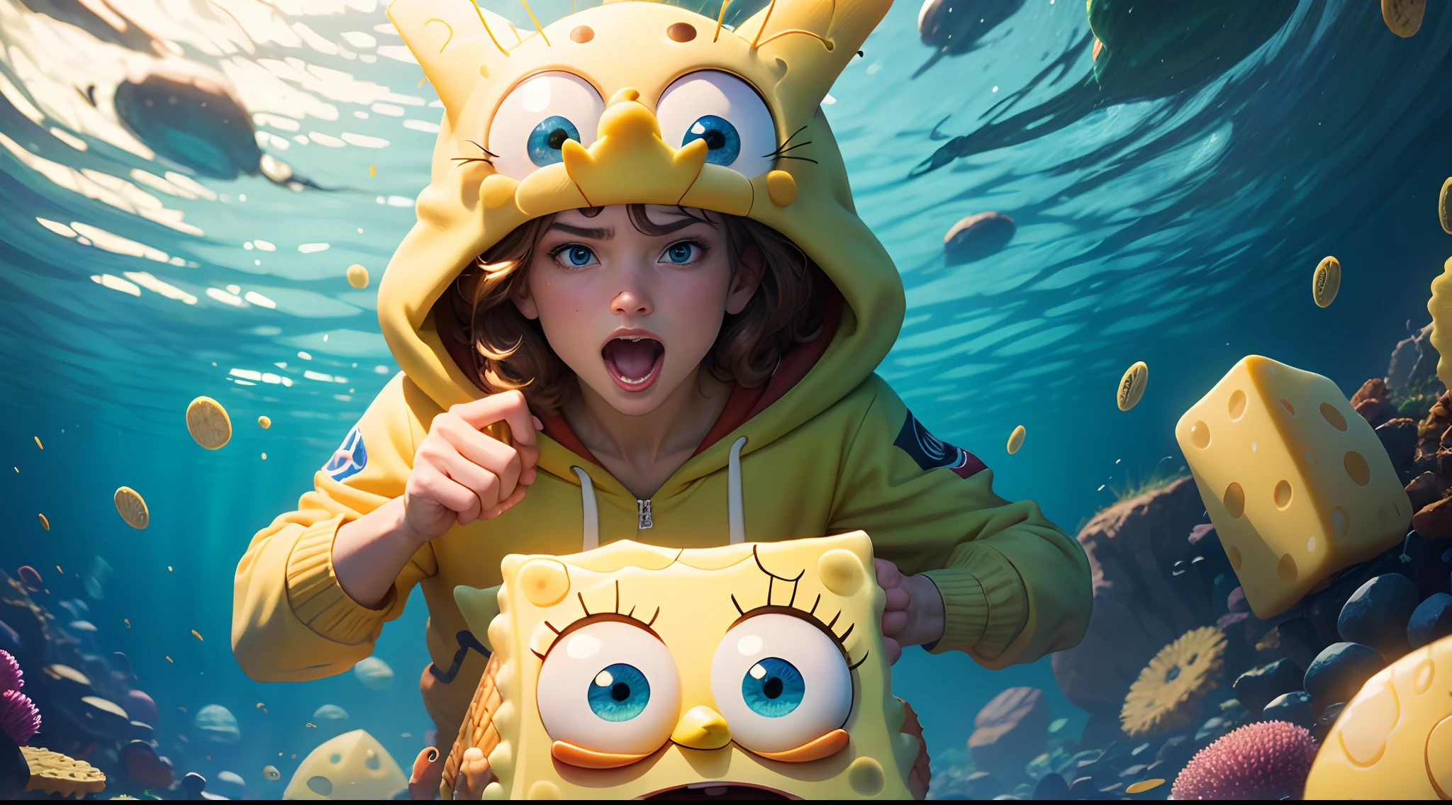 SpongeBob hood