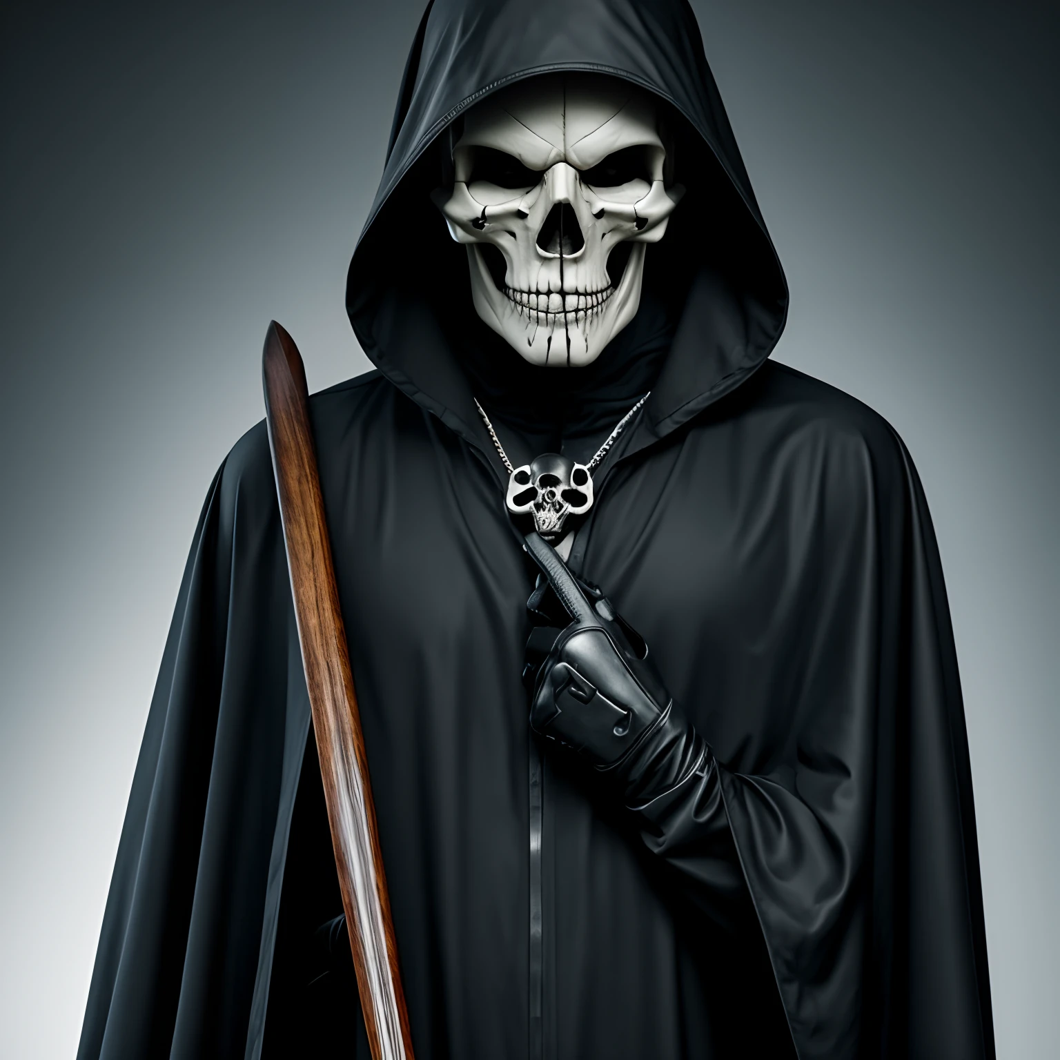 Grim reaper skull