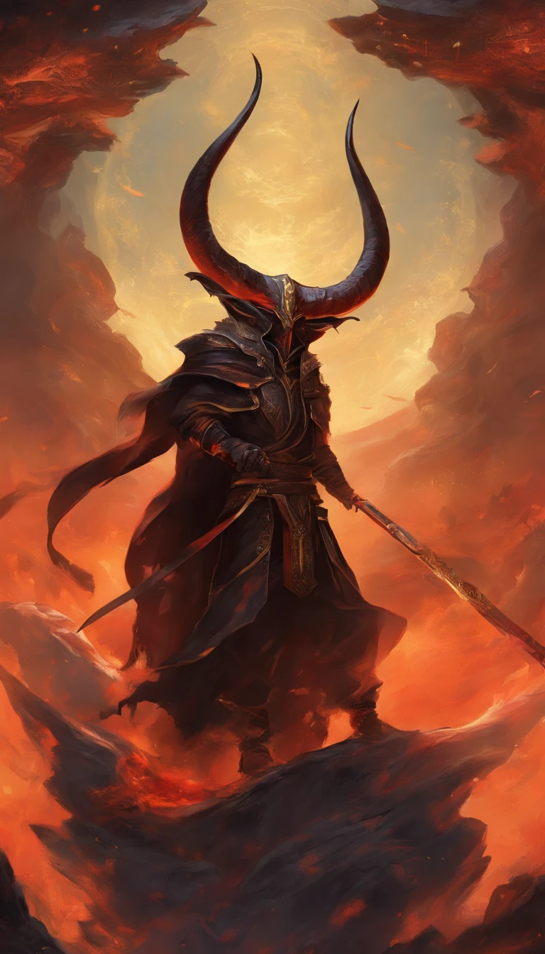 a ninja, imagem hiper detalhada, ele esta sentado em um trono de fogo e tem muito ouro em volta, your hyperdetailed hand and fingers, your eyes are red, sorriso de poder, He owns the world, seu copo aparece por completo sentado no seu trono de fogo. is to give black color, but his head is that of a black animal goat.