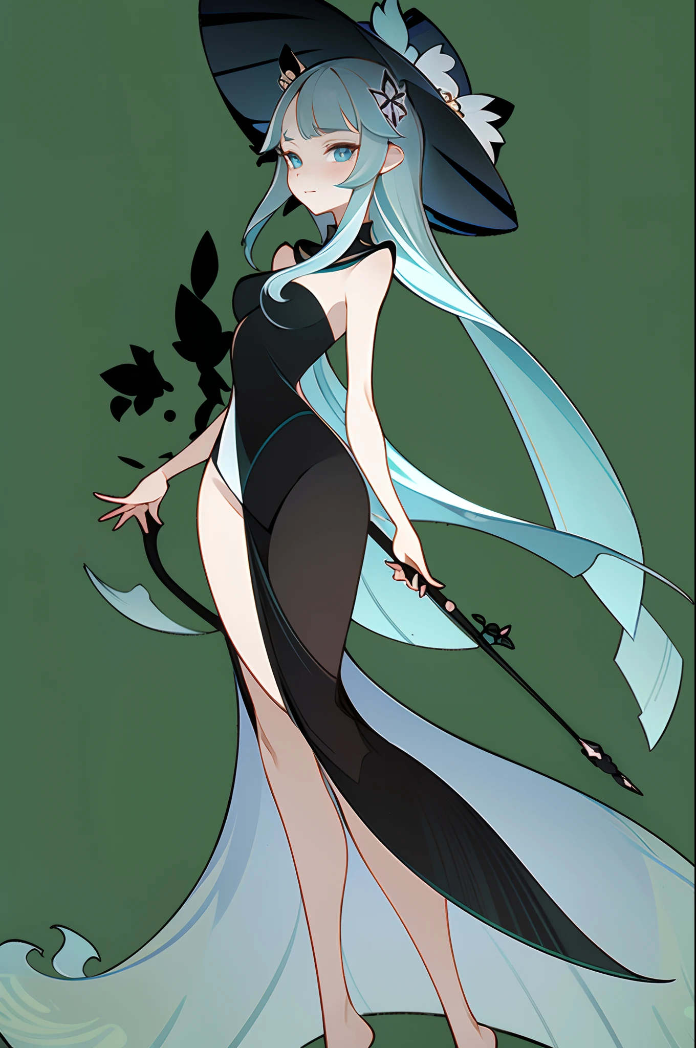 1 Princess,standing full-body,shift dresses,独奏,Clear facial features,Butterfly elements,Simple line design,Transparent background,(tmasterpiece,top Quority,best qualtiy,超高分辨率,Clear facial features,beautidful eyes,beauitful face)