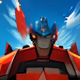 Movie poster of Optimus Prime and a sexy waifu holding a Pokemon ball, surrounded by pokemon monsters and fighting them. Bald eagle flying above in the sky. The American flag is in the background.