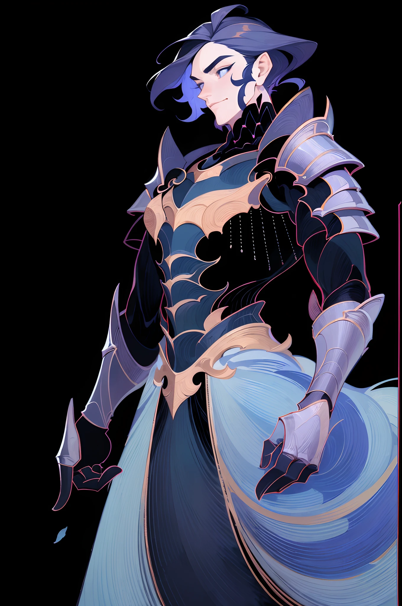 1 handsome man,Medieval generals,Armor,standing full-body,独奏,Clear facial features,Simple line design,Transparent background,(tmasterpiece,top Quority,best qualtiy,超高分辨率,Clear facial features,beautidful eyes,beauitful face)
