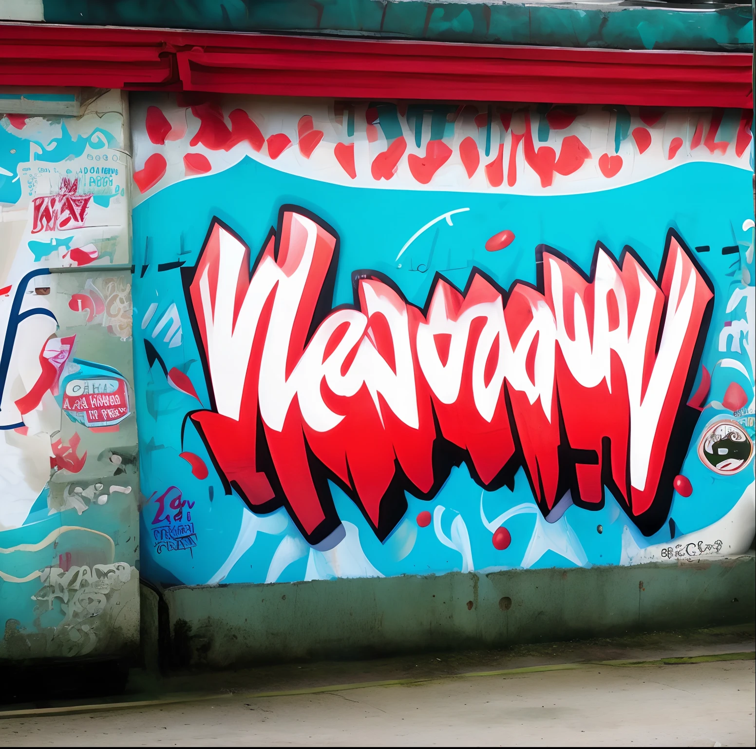 Graffiti that says Wendy