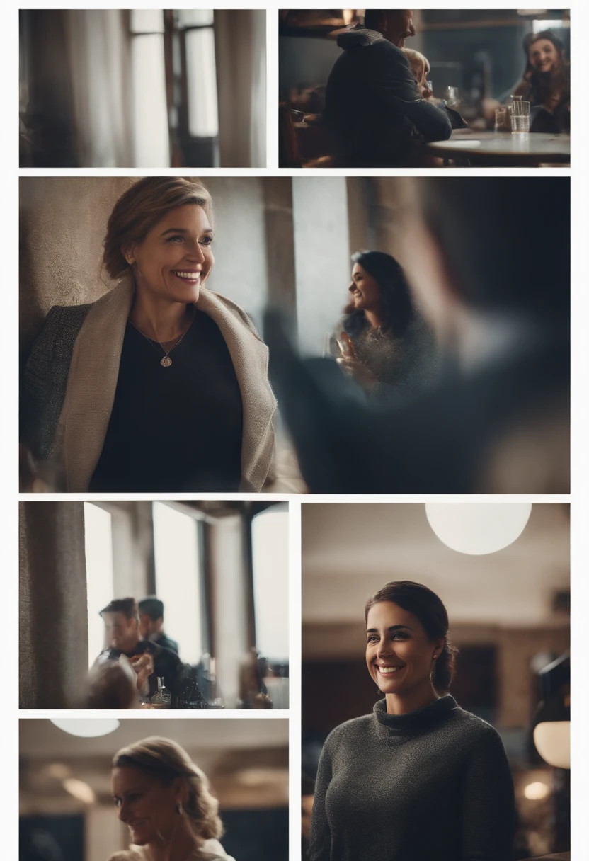 With a smile