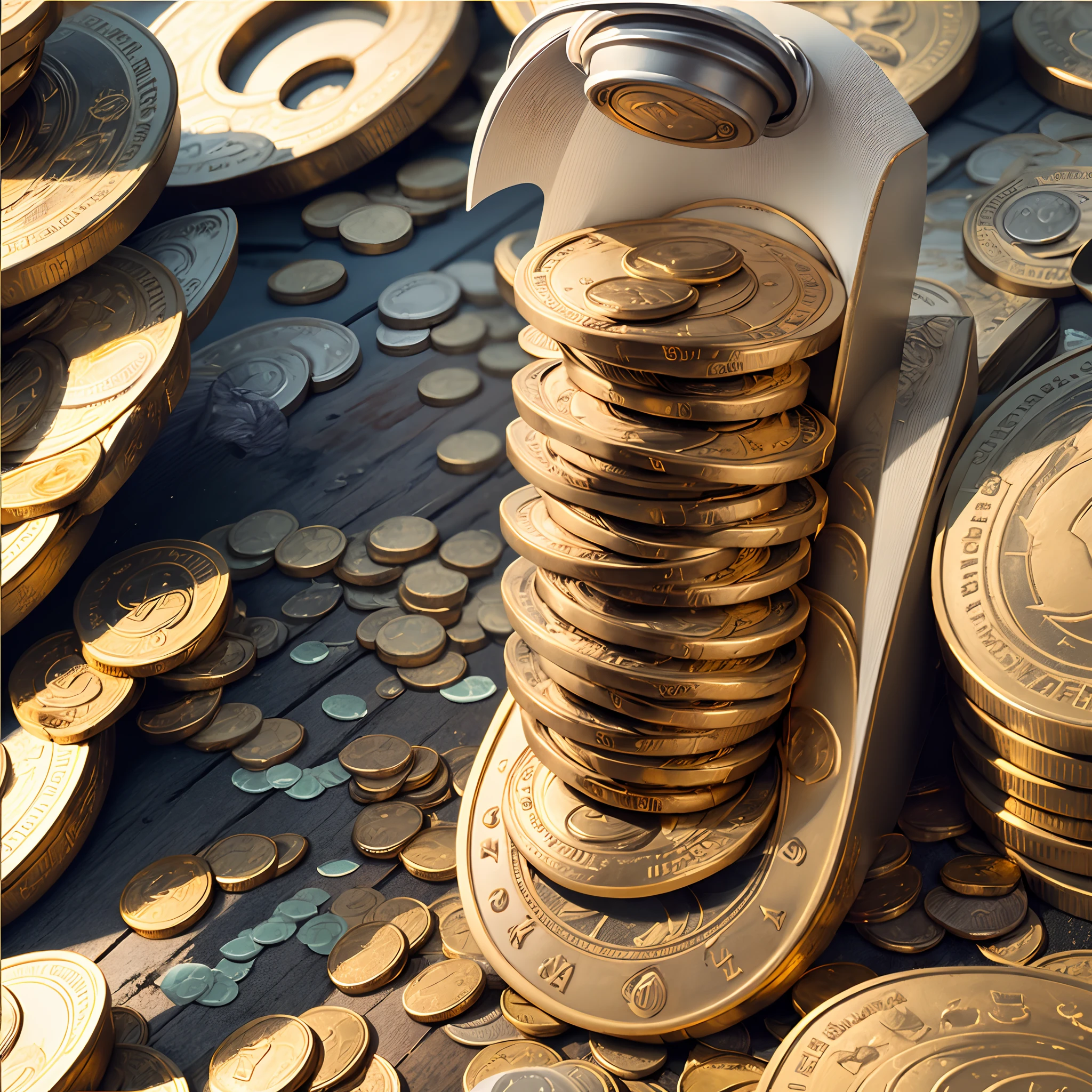 Wealth power cash money earn donations dano coin's
