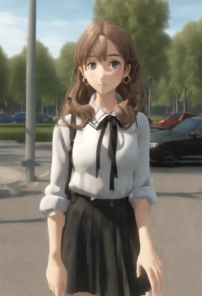 8k, raw photo, (masterpiece), (best quality), highres, (realistic, photo-realistic:1.4),ultra detailed, physically-based rendering, detailed beautiful eyes and detailed face, 1girl, upper body, long wavy hair, white shirt, black jacket, scrunchie on the arm, tennis skirt, black sneakers, in park, Expressionless, Expressionless, Sad, Hands in pocket, Waving, Hands in pocket
Negative prompt: ng_deepnegative_v1_75t, paintings, sketches, (worst quality:2), (low quality:2), (normal quality:2), lowres, normal quality, ((monochrome)), ((grayscale)), skin spots, acnes, skin blemishes, age spot, ((wrong feet)),(wrong shoes), bad feet, distorted, blurry, bad hands, missing fingers, multiple feet, bad knees, extra fingers
Eta: 0.2, Size: 512x768, Seed: 348250786, Steps: 20, Sampler: DPM++ SDE Karras, CFG scale: 11, Clip skip: 2, Model hash: fc2511737a, Hires upscale: 2, Hires upscaler: Latent, Denoising strength: 0.6