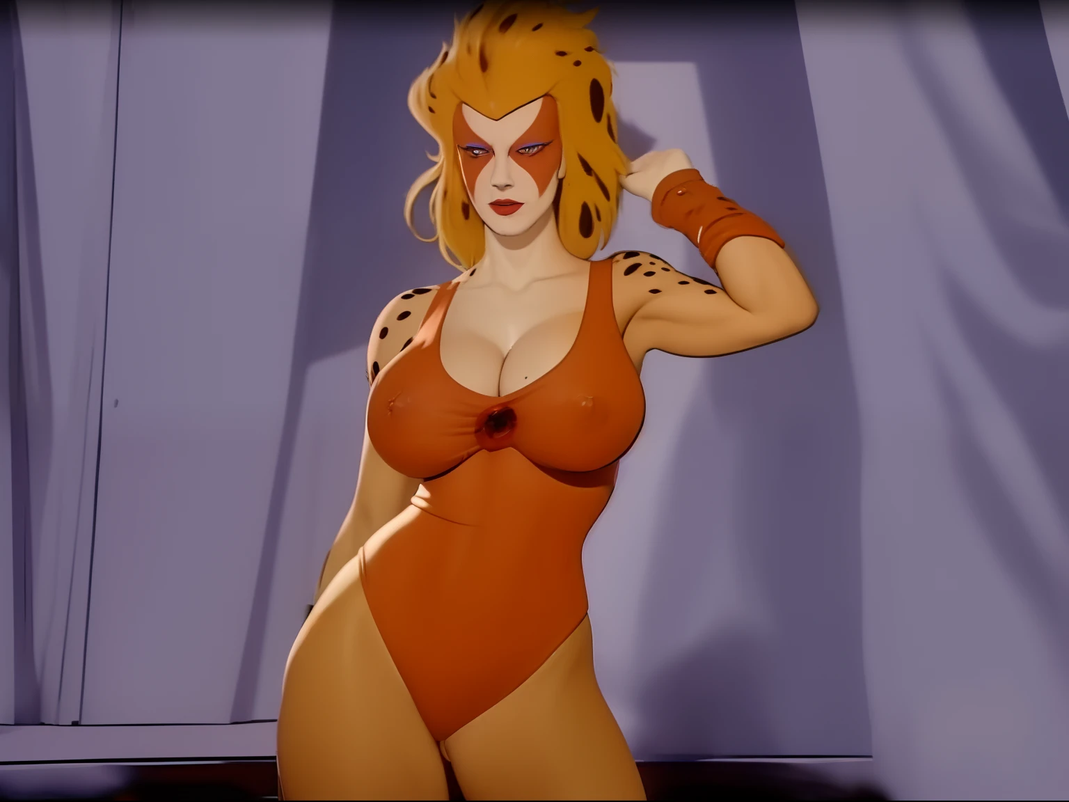(((cheetara))) ((de thundercats)) (((enormes tetas)))((8k))),((cuerpo completo))(((Amazing tits)))caliente, hermosa,((Hornie)), 8k, hiperrealista todo como un motor irreal trazado de rayos render ((estilo humano hiperealista)),(((Empty dark background))). hiperrealista todo como un motor irreal trazado de rayos render estilo humano realista ,(((Empty dark background)))., Suavemente iluminado, Intimo exquisito detalle, foco nítido, intrincadamente detallado, rewarded photography, small-catchlight, bajo contraste, alta nitidez, facial-symmetry, profundidad de campo, cinematic background, Renderizado del motor irreal, Imagen central, dream-like, Suavemente iluminado, intimo, imagen de cuerpo completo ,cuerpo completo,((tetona)),((piernas torneadas)) perfect ass ecchi