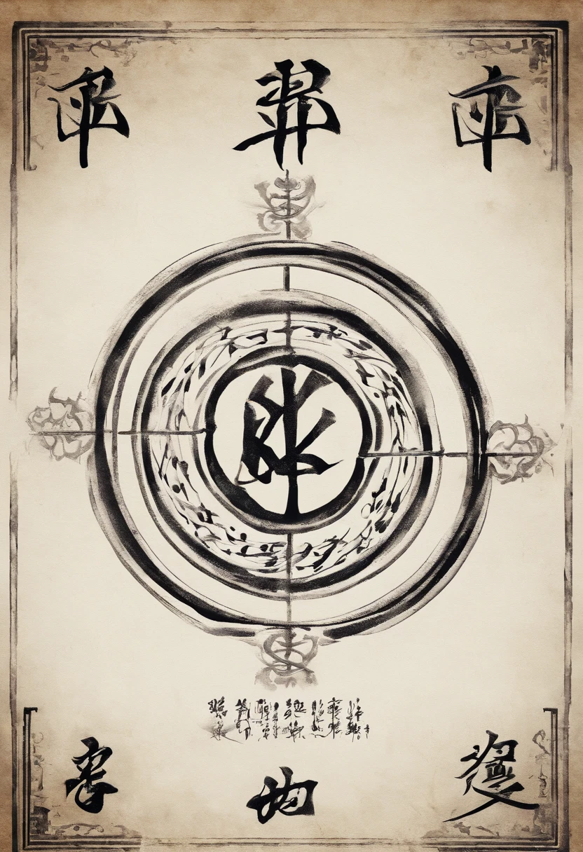 water ink,Chinese classical style,herbs,Close up of writing spiral on black background, Calligraphy style, Dark inversion spell, caligraphy, Strange handwriting, Black metal band font, typographical experiments, fantasy game spell symbol, summoning circle, Brand design, director: Thomas Yedruszek, runic words, calligraphic poetry, typographic, Futuristic typography