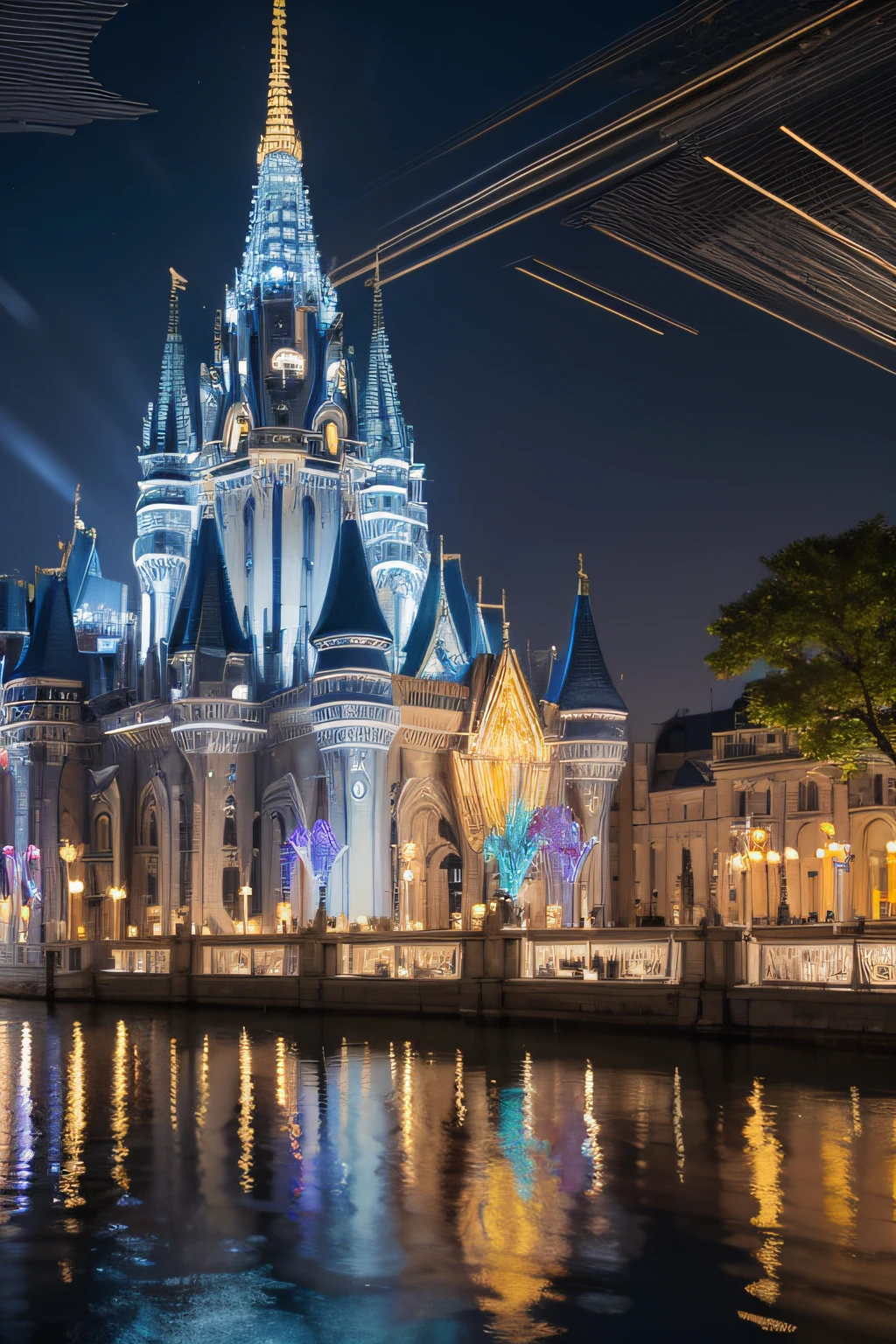 (best quality,highres:1.2),ultra-detailed,realistic,portrait,artistic architectural marvels,detailed buildings and structures,unique and mesmerizing architectural styles,various forms of art showcased,modern art galleries,enchanting art pieces showcased,diverse art genres displayed,paintings and sculptures,vivid colors,sharp focus,stunning photography,HDR,dreamlike lighting
