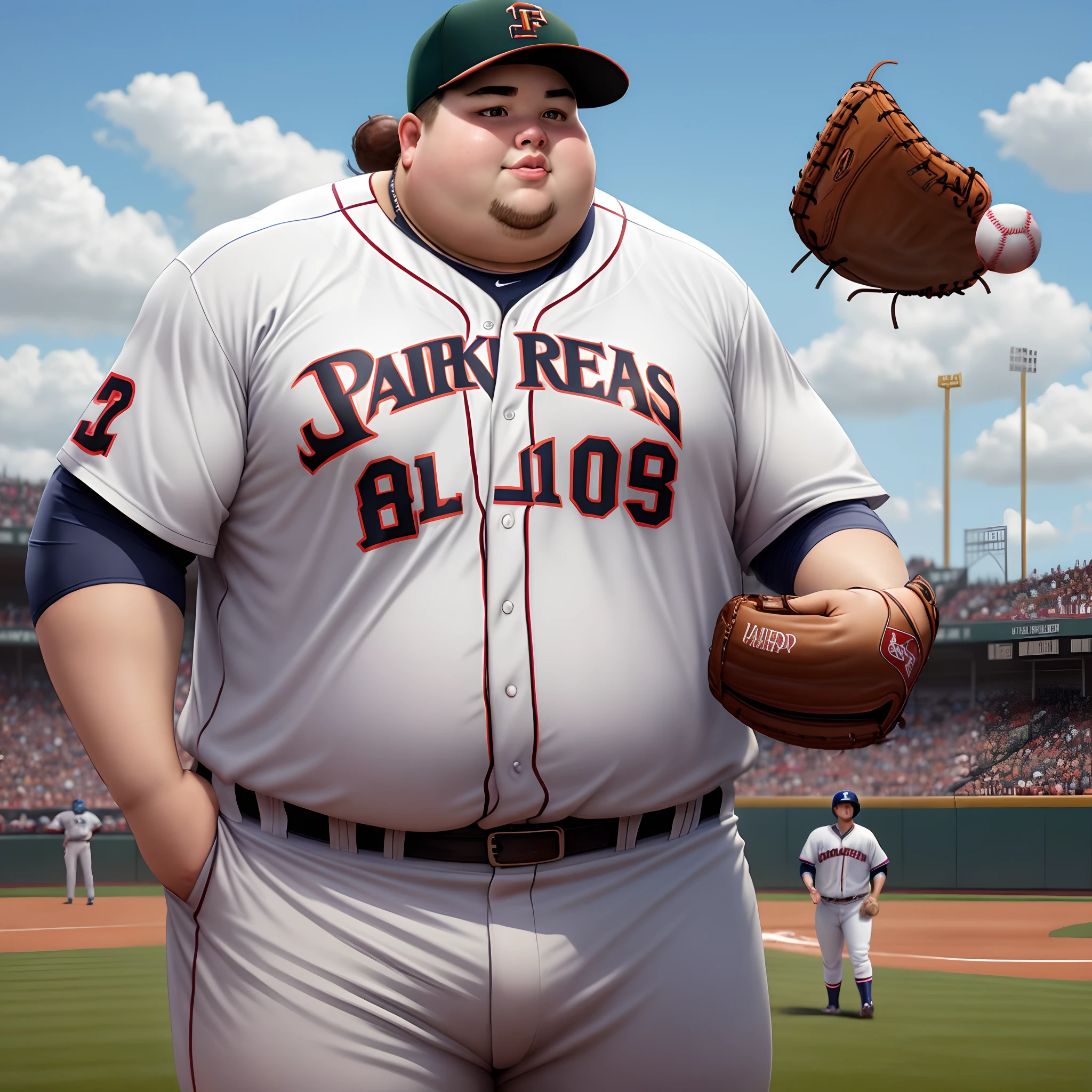 Fat baseball boys