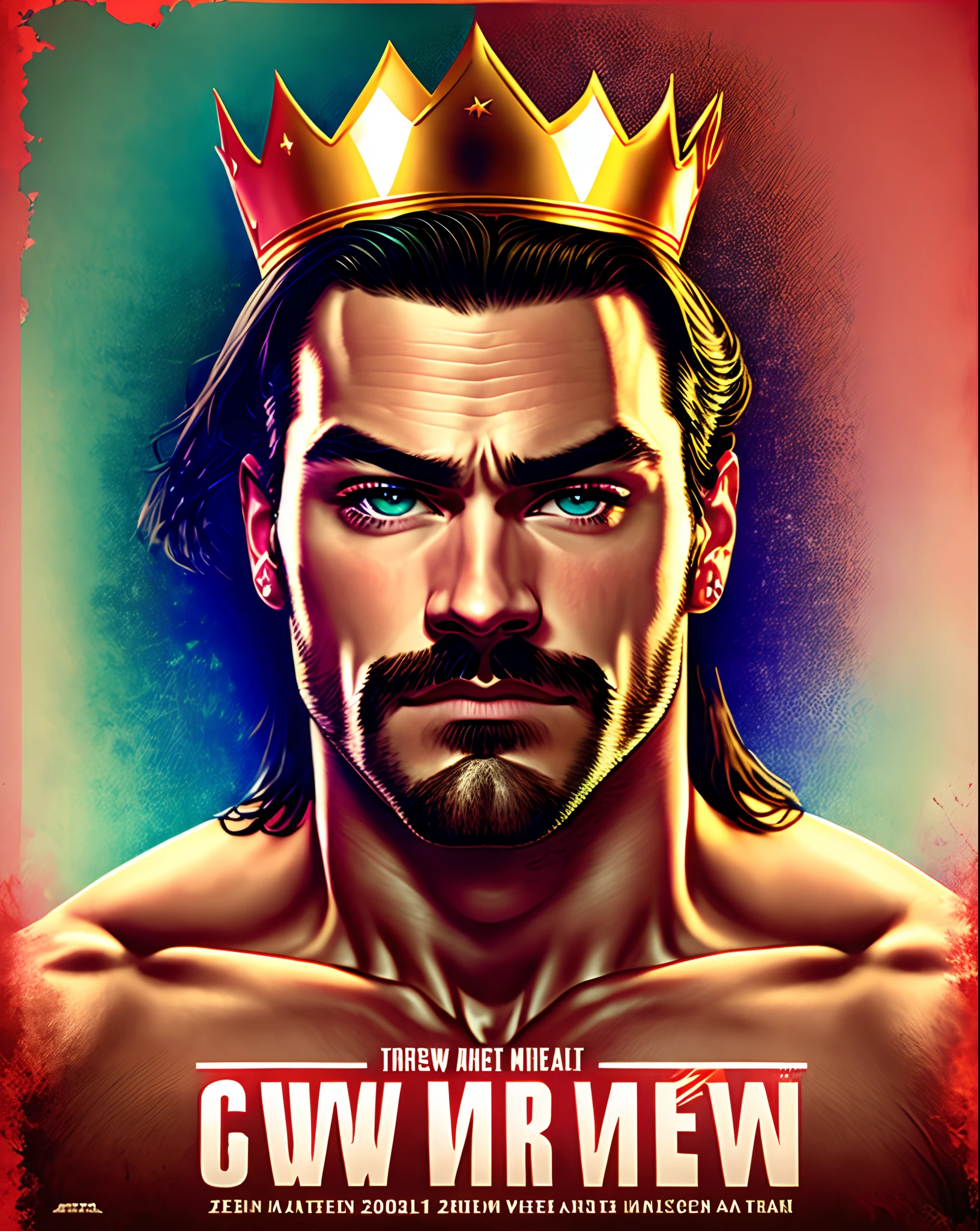 WWE Crown Jewel 2023 poster featuring Drew McIntyre