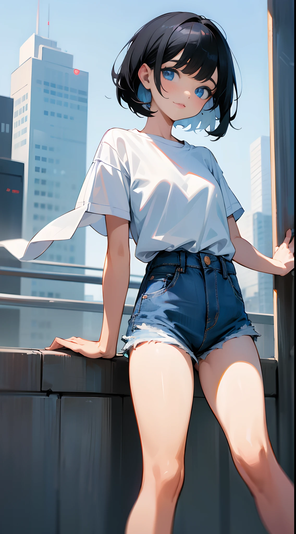 "Masterpiece Photo,Optimal image quality,Ultra photo realsisim,Radiant skin shines with movement,White polo shirt,tennis wear,White shoes with plain white miniskirts,cabelos pretos e olhos castanhos,Slim and athletic figure,The eyes are delicate, The pupils are deep and realistic,High resolution and sharp depth of field,Outdoor sky rendering,absurderes、Confidently challenge the audience's eyeballs,Appear in your work。"