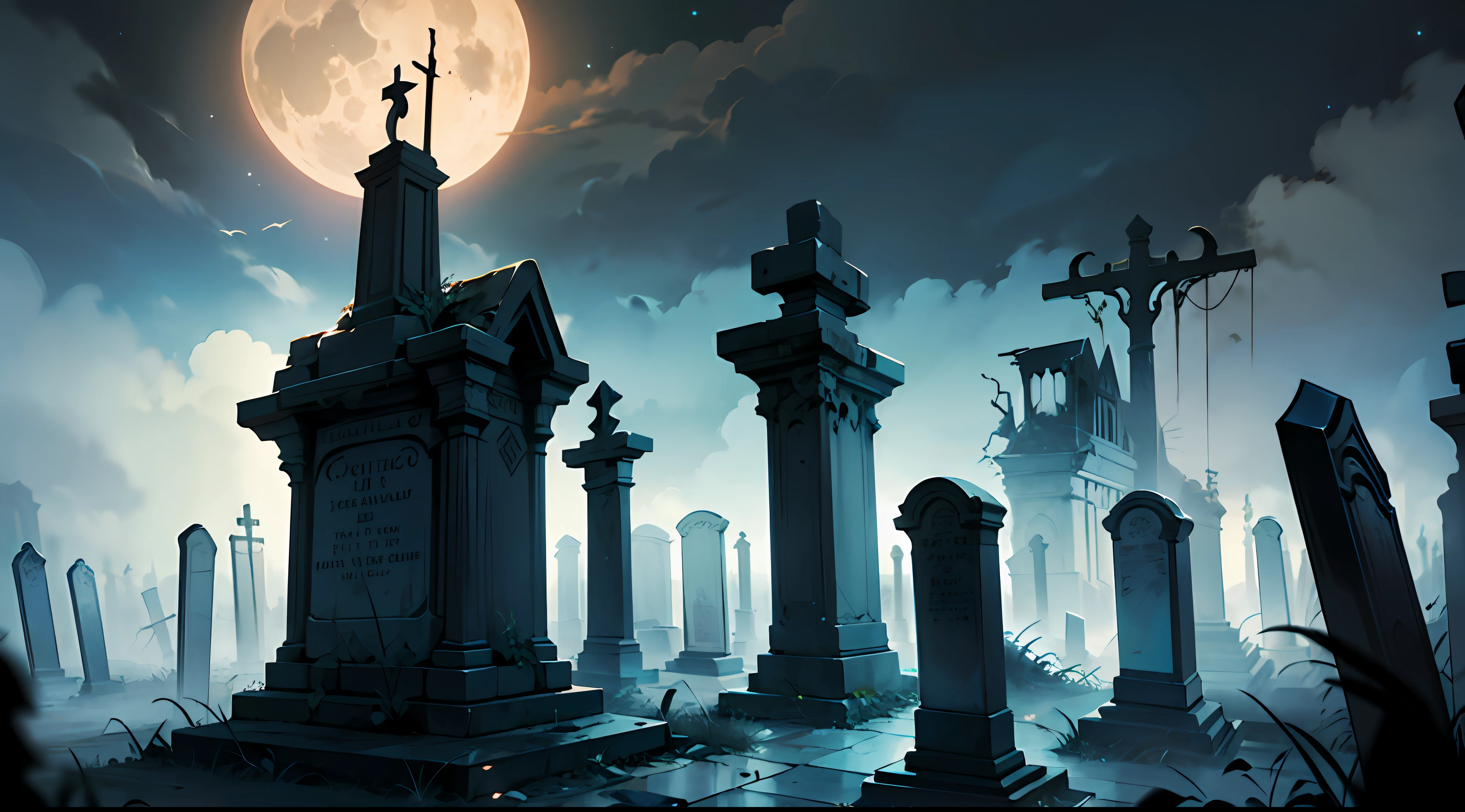 unending sea of desolation,Fog,wrecks, graveyards, night,Atmosphere of terror