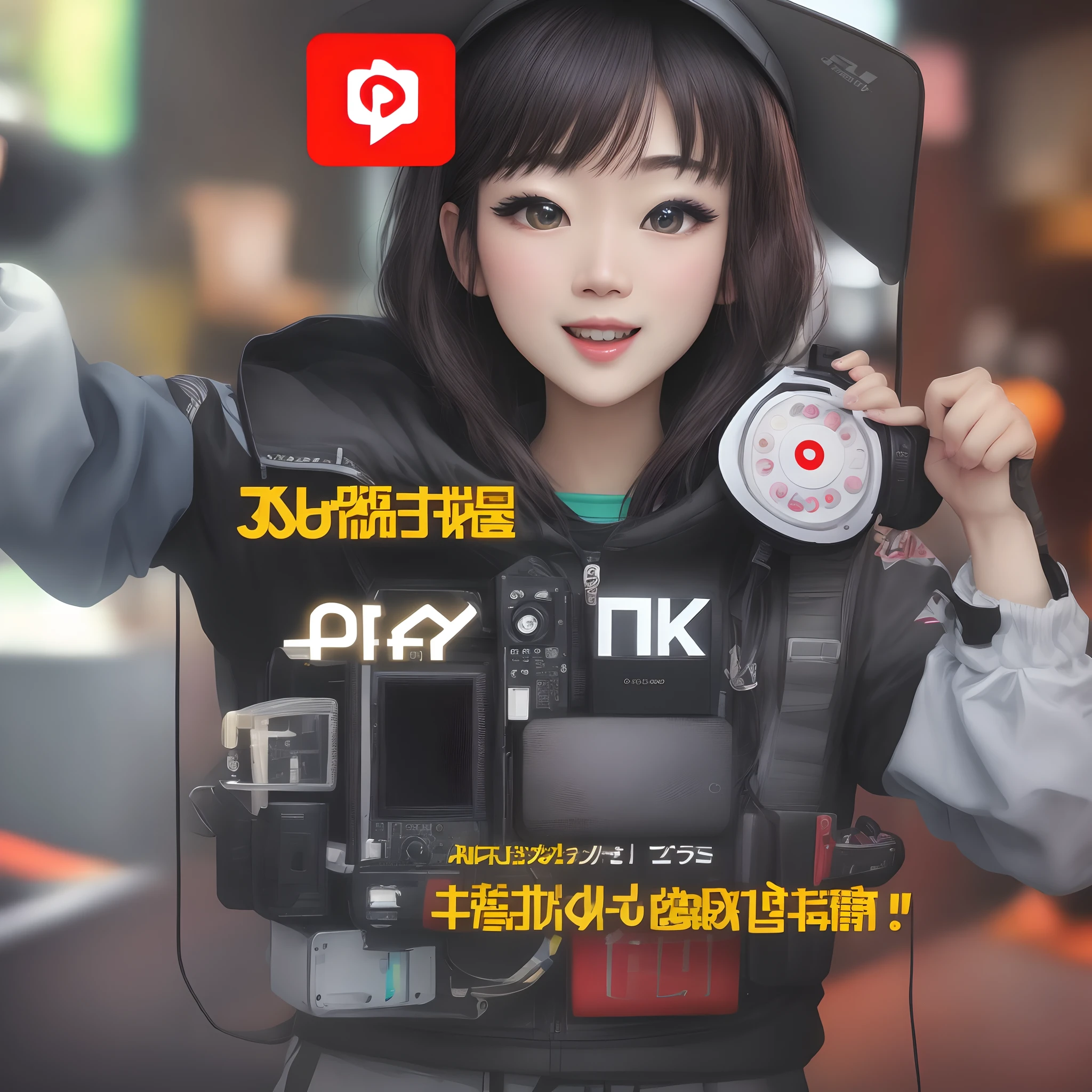 YouTuber thanking viewers for subscribing、An ultra-high picture quality、8K、TOKYOcty、jpn、