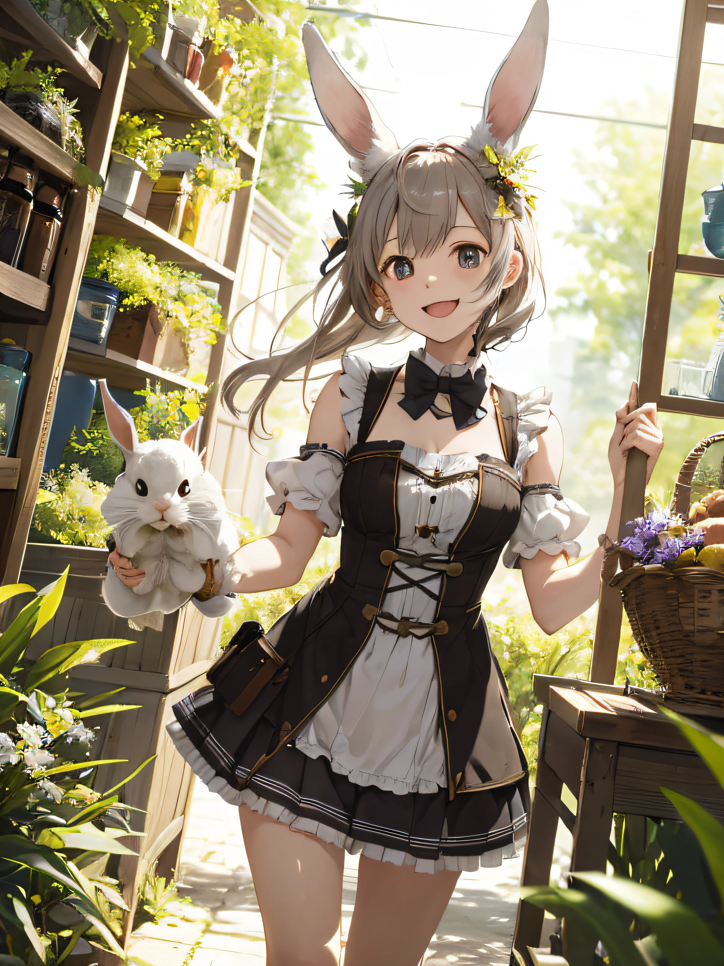 A rabbit,cheerfulness、liberta、adventuring