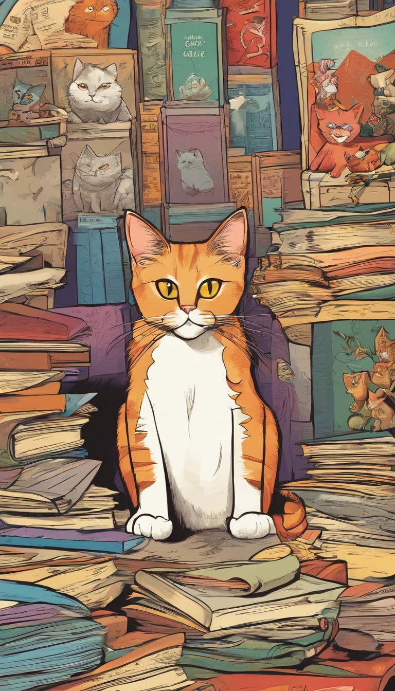 Reading Cat