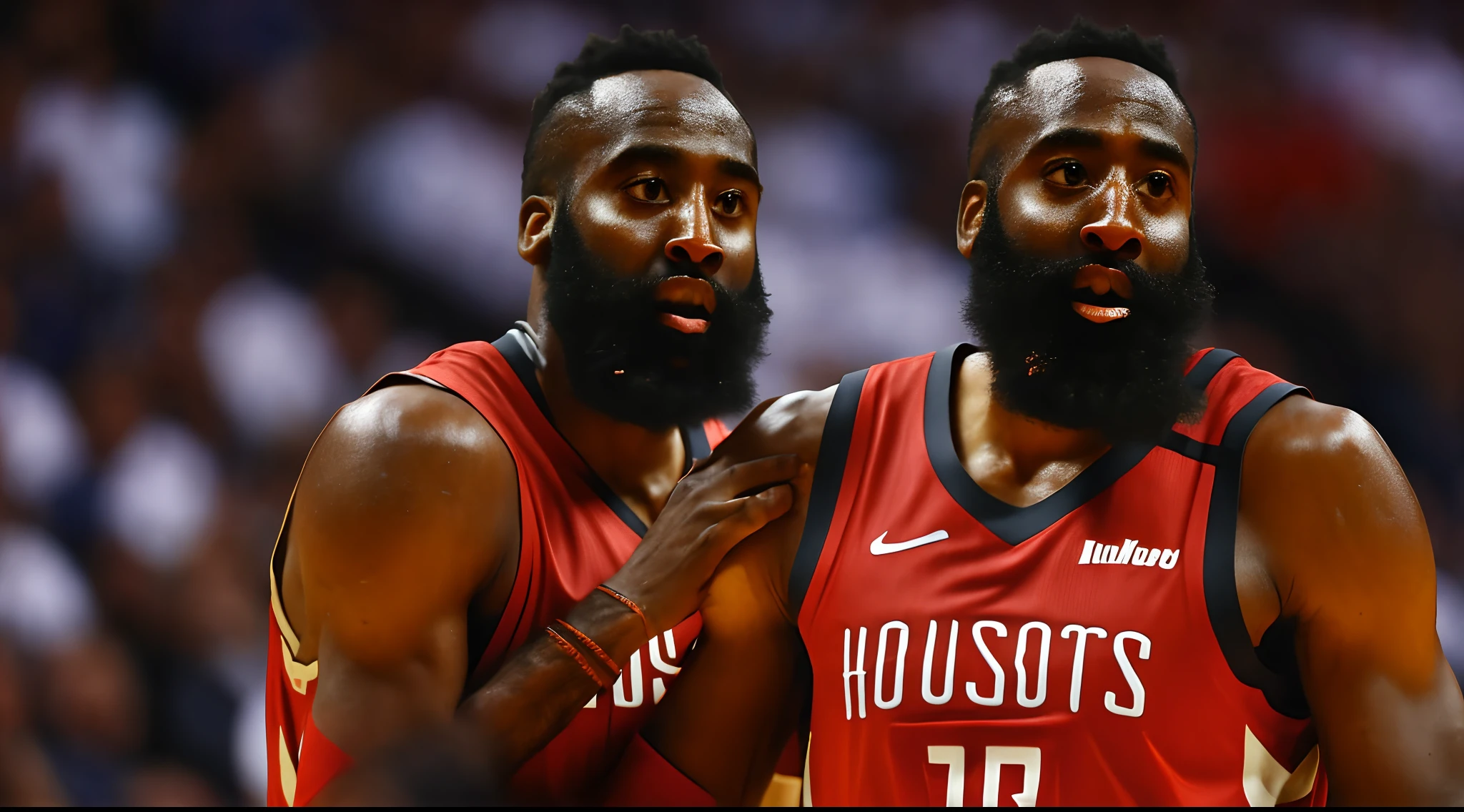 Evil James harden in Vegas
