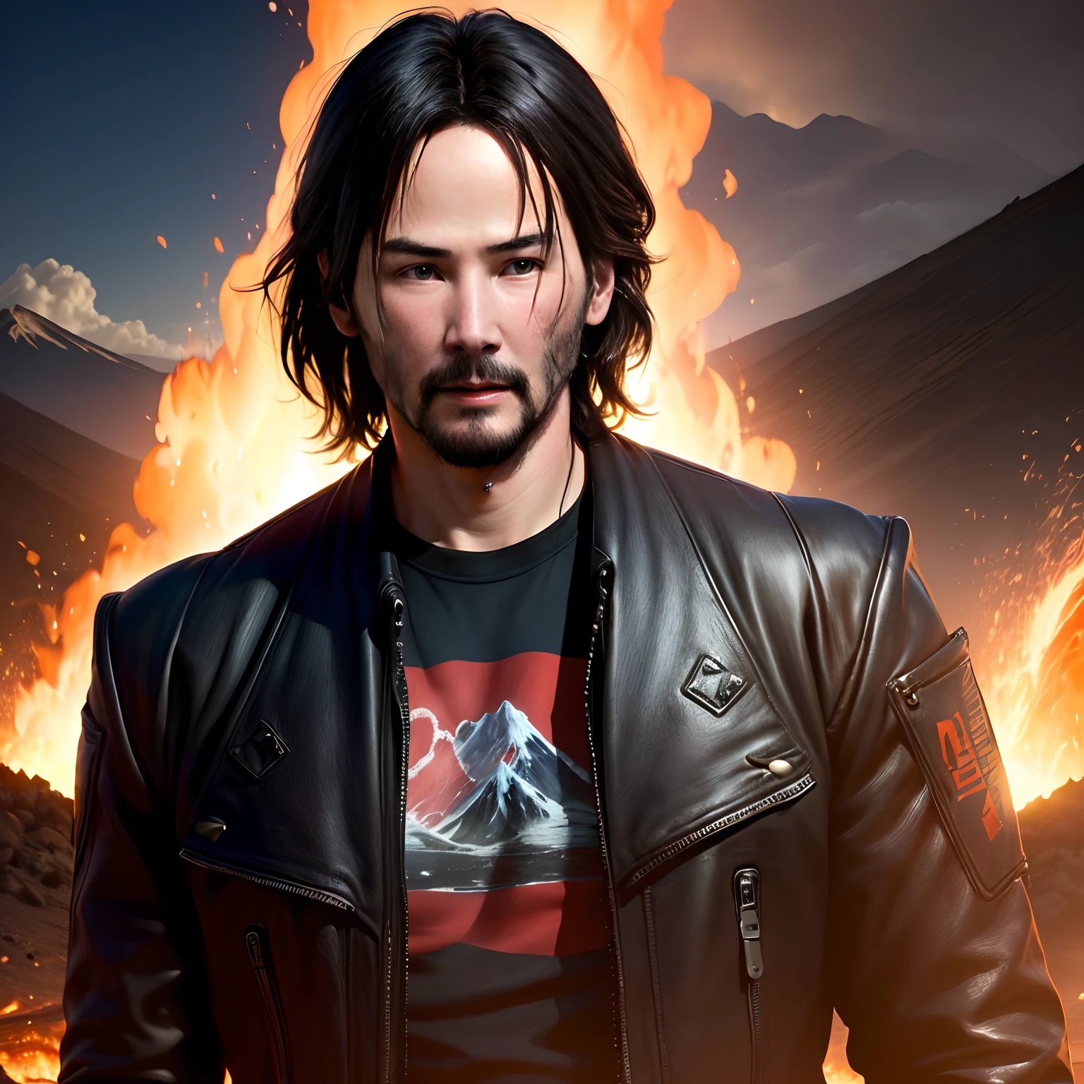 Keanu Reeves volcanoes loimu