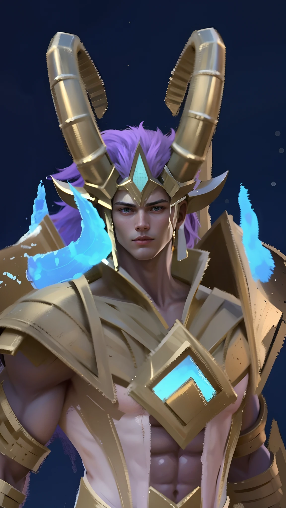 (photorealistic, masterpiece, detailed face, best quality, highres, 4k), Fantasy art style, imagine the astrological sign of Cancer the nurturing crab as portrayed by a gentle and sensitive young male model with a mysterious air. He emerges from the ocean onto a moonlit beach wearing skimpy shimmering silver-blue armor symbolizing his protective instincts and connection to the ocean, sexy armor, slim physique, twink