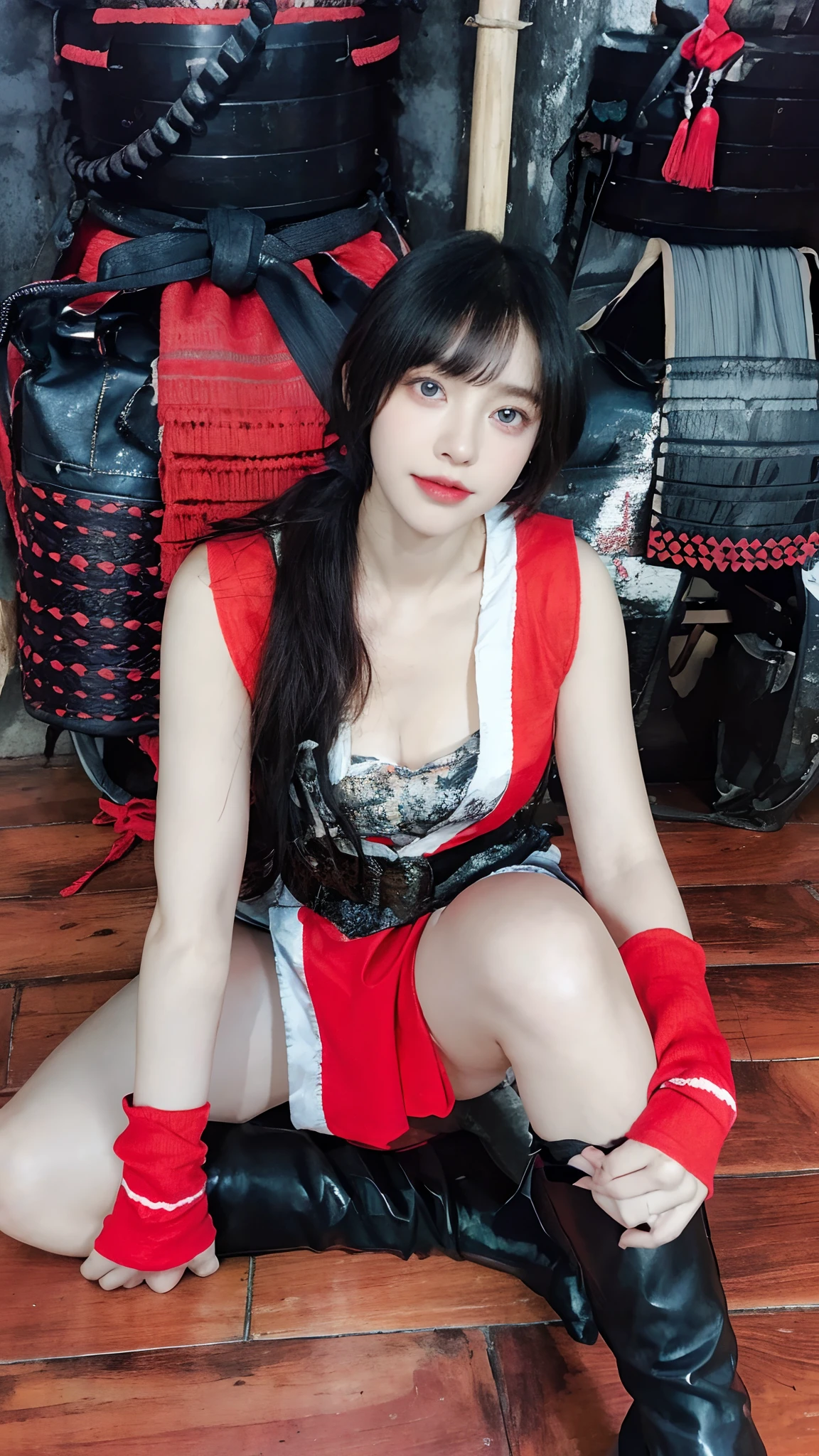 Top quality, Masterpiece, 超高分辨率, (Realistic, : 1.4), Original photo, (True skin texture: 1.3), (filmgrain: 1.3), in a panoramic view, Portrait, Very wide lens, Narrow waist, cowboy lens, (bangs, Inconspicuous, Cold light,) Night, Close-up, Tears, Short hair, neck long, ears sticking out, bangs, Big eyes, Brightly Colored Eyes, In the house, Dust, Tindall effect, (Facial expression), Sitting, (hitting a wall), Crying, Frowning, (Looking down), Nervousness, Tears, smiling happily
one girl, eyes and face with beautiful details, White jabot, pink dark V, Brown eyes,