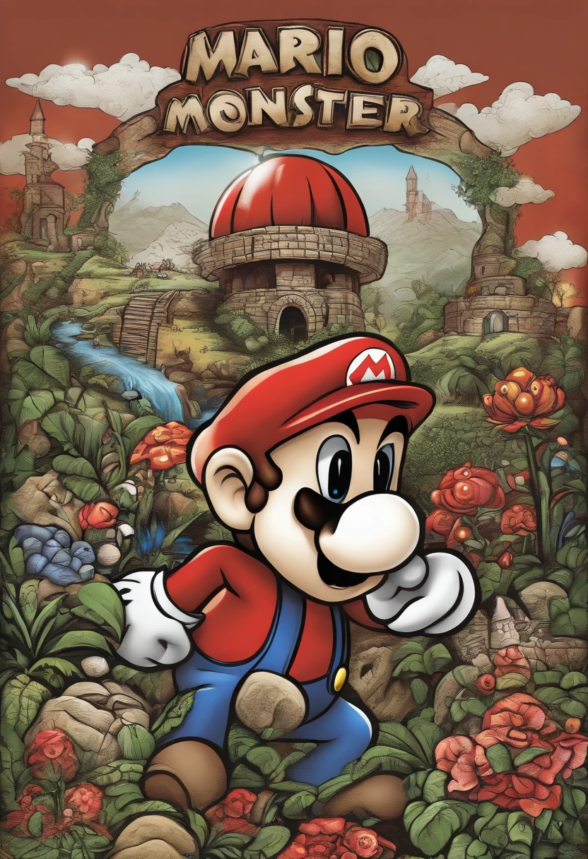 Make a Picture of Mario Monster