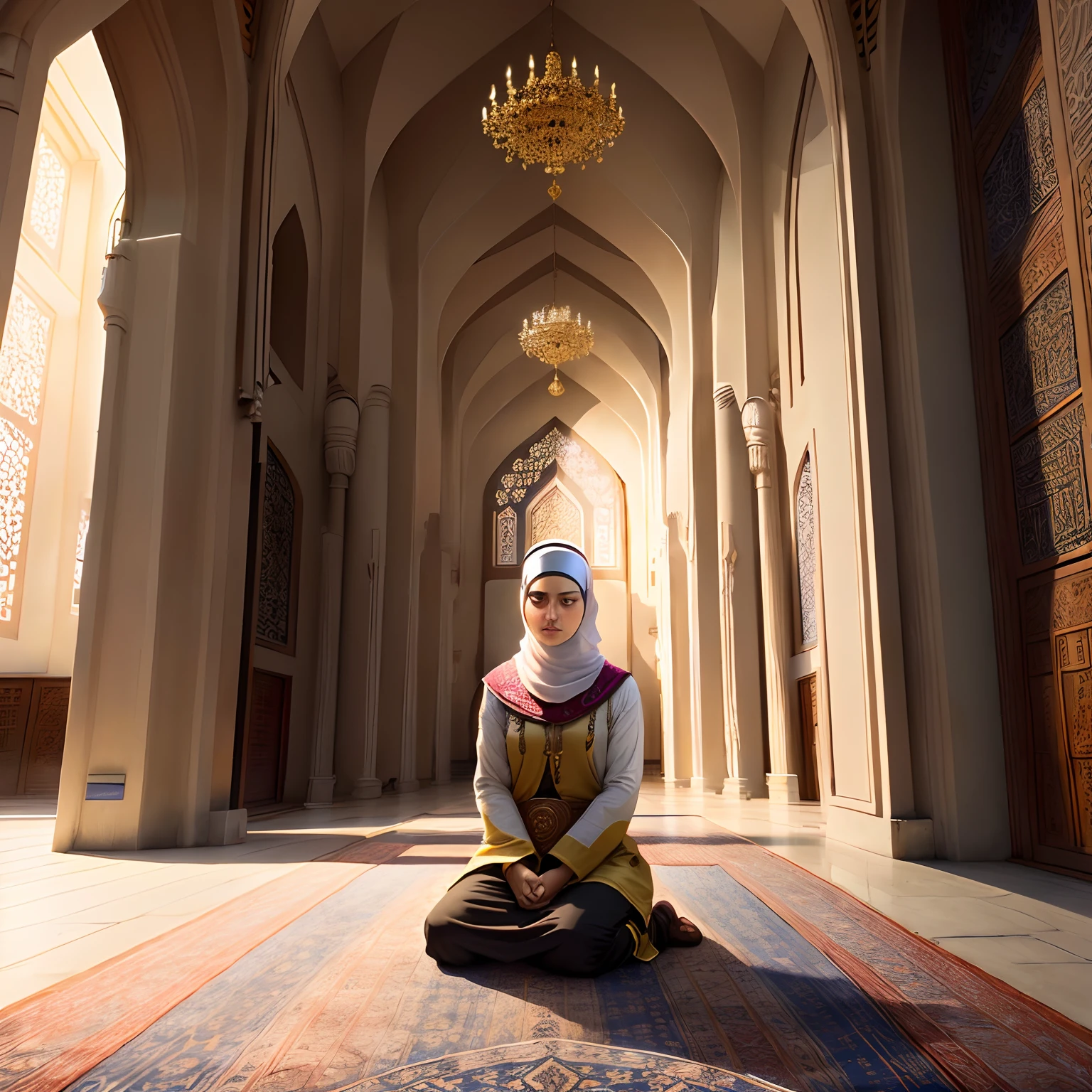 Dwyne johson prayer in mosque