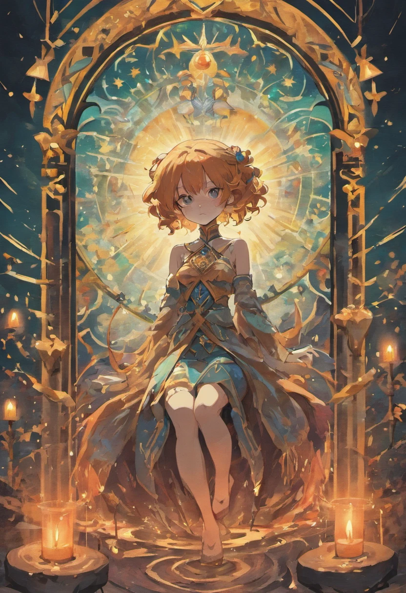 "A captivating and haunting depiction of the Scorpio horoscope in a creepy and art-inspired tarot card illustration."