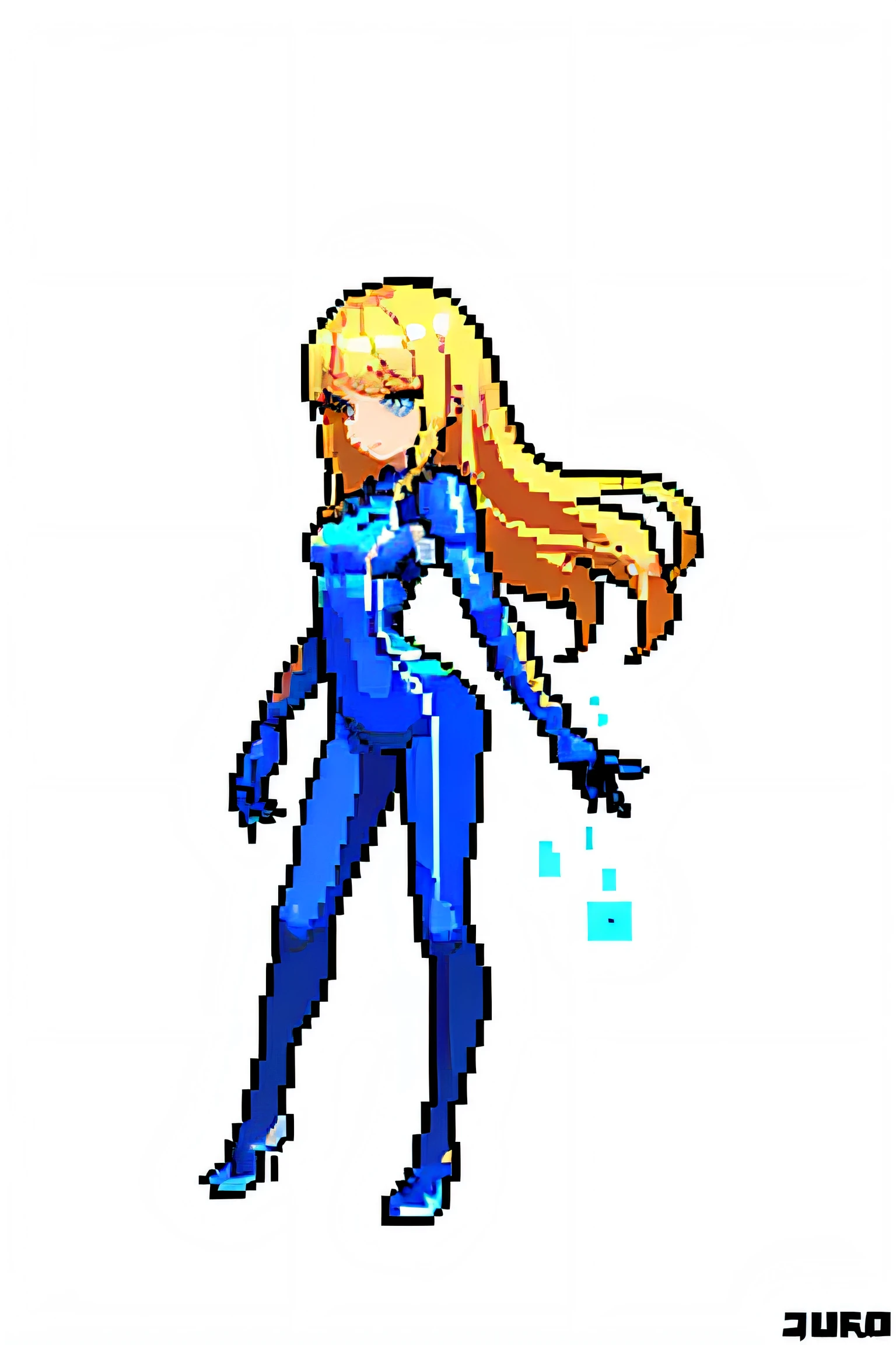 (masterpiece, top quality, best quality), pixel,pixel art,1girl,medium breast,jumper suit,open legs,full body,