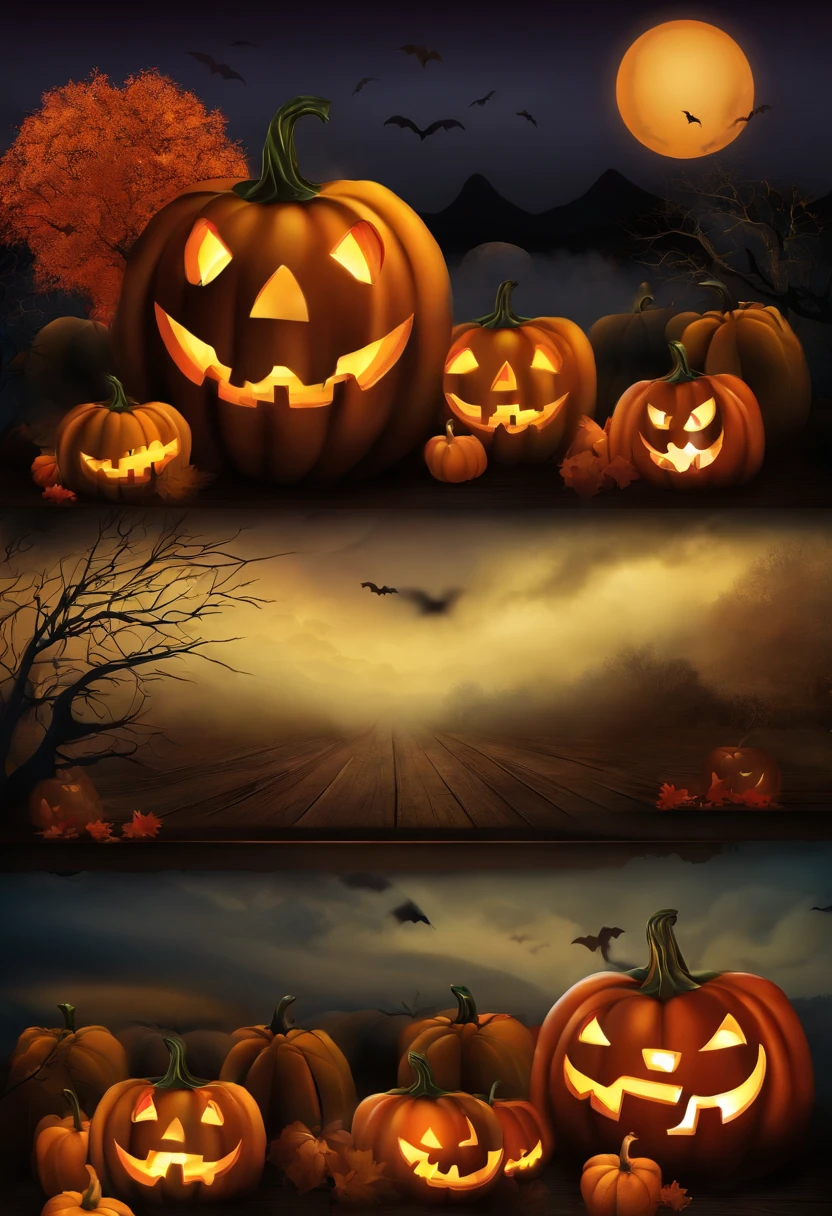 Halloween PPT background picture