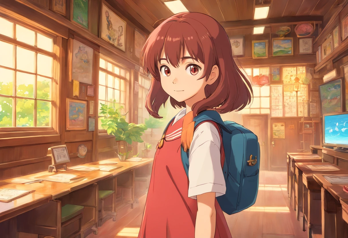 hi-school girl,