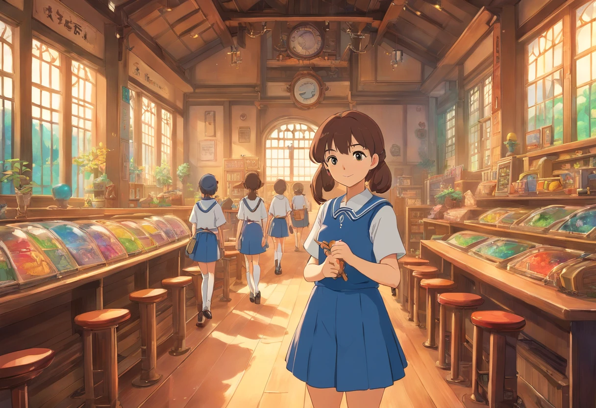 hi-school girl,