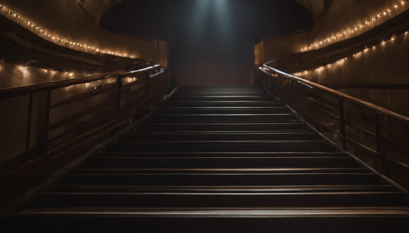 Showa,stage,stage,enka,showy,Background with,Retro,stairway,dazzling,