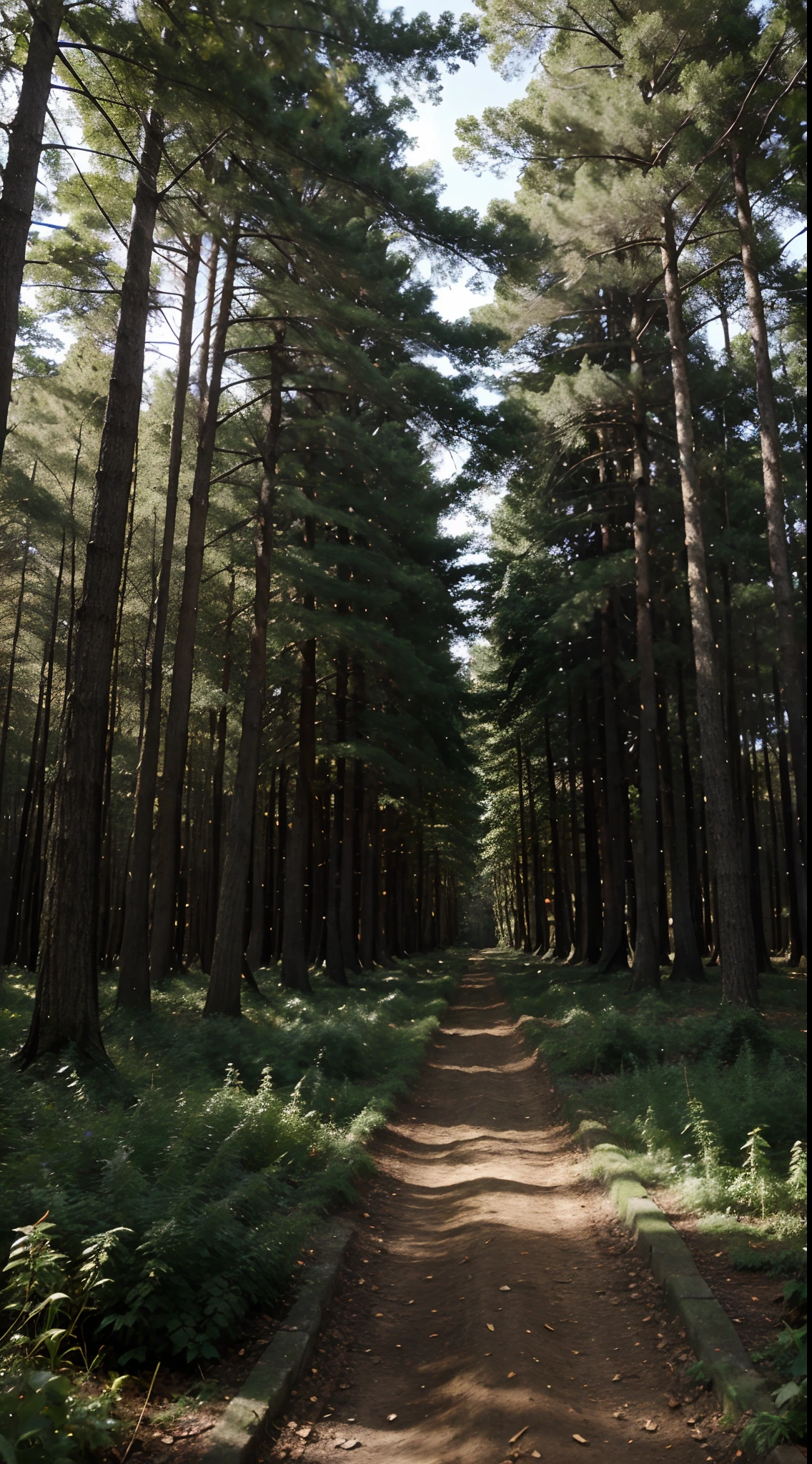 maze-lined clearing in forest where the trees murmured ancient spells