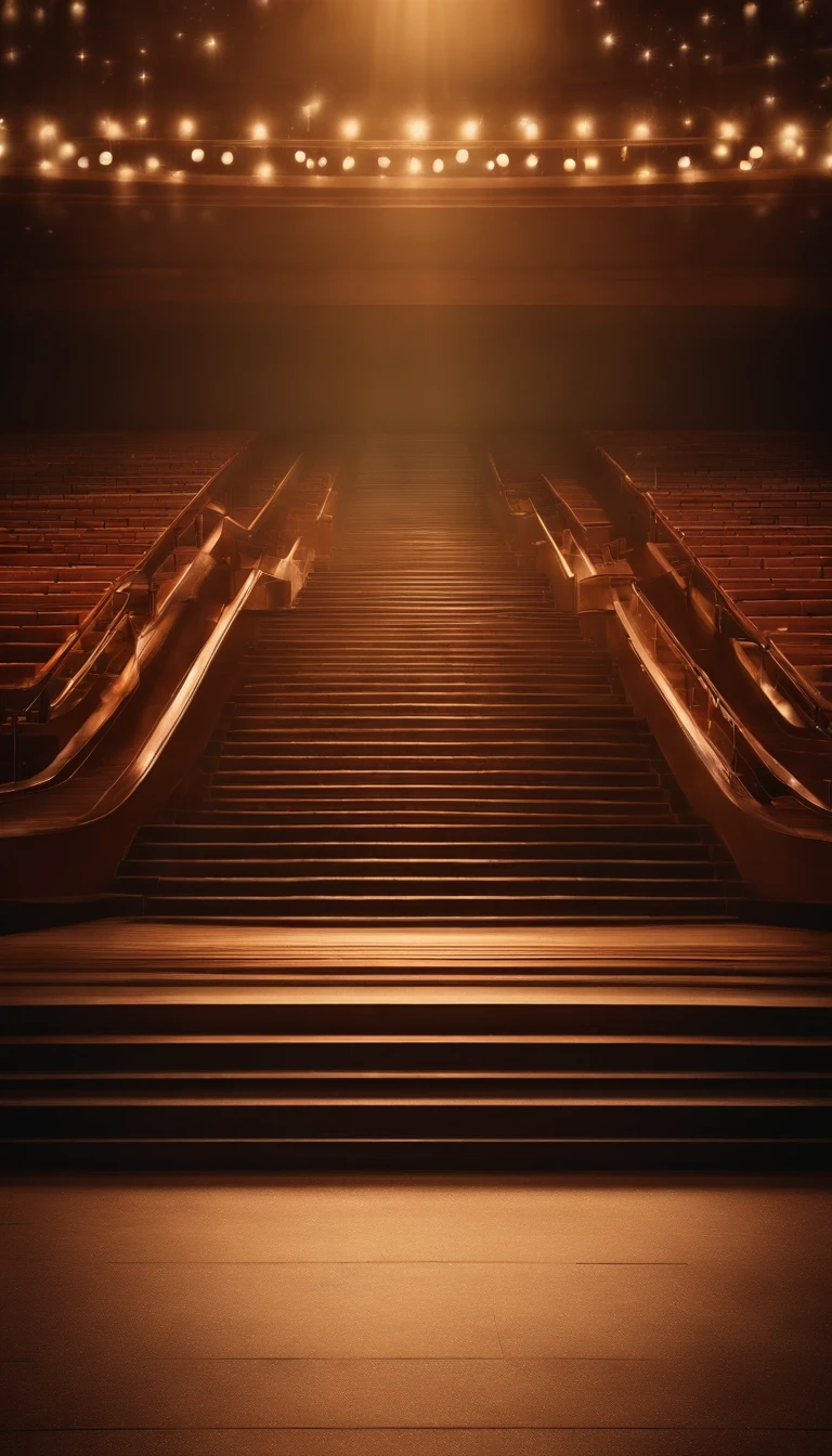 Showa,stage,enka,showy,Background with,Retro,stairway,Dazzling,Glistening,Dreams