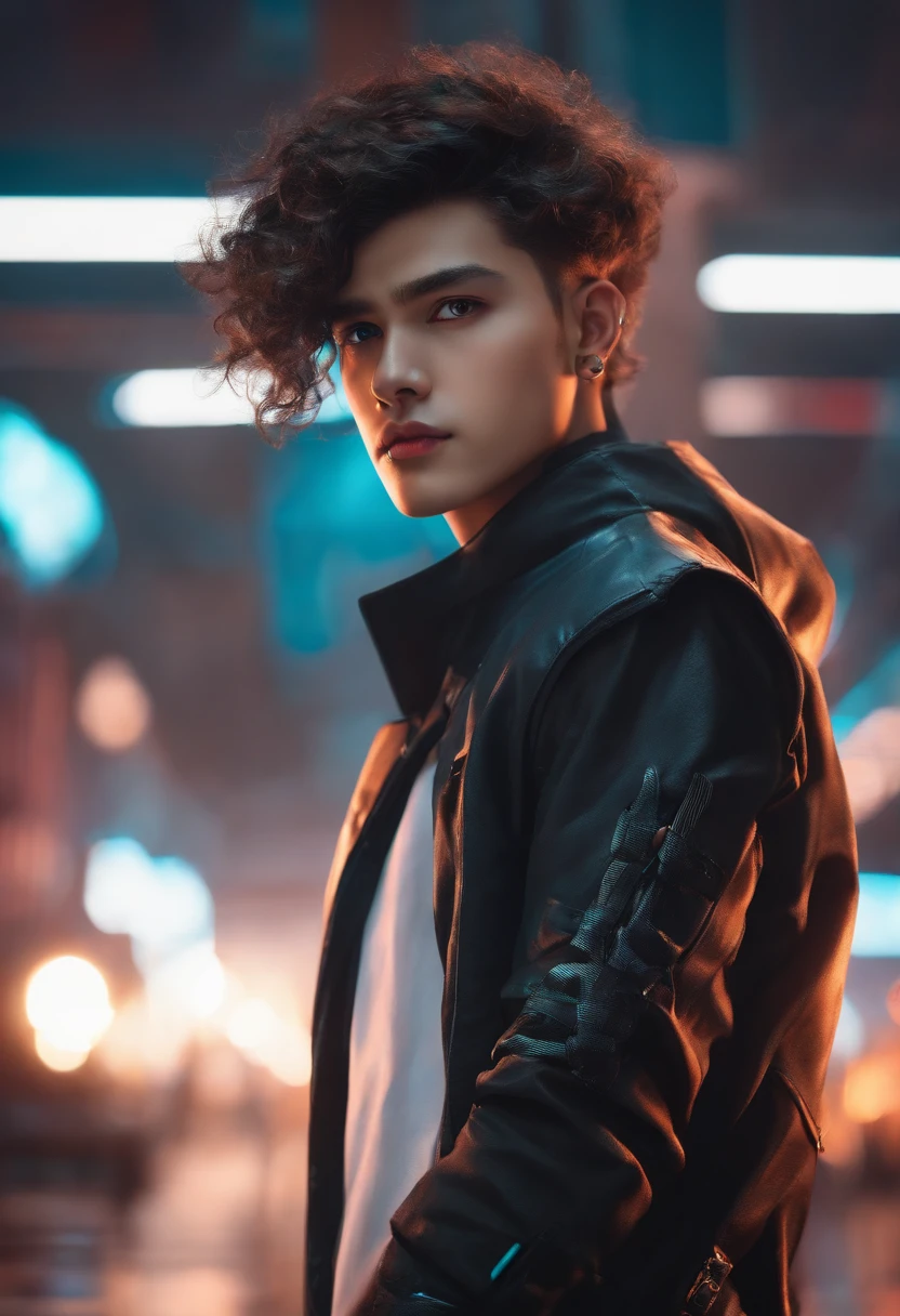 Chenge background cyberpunk handsome boy ultra realistic
INFO