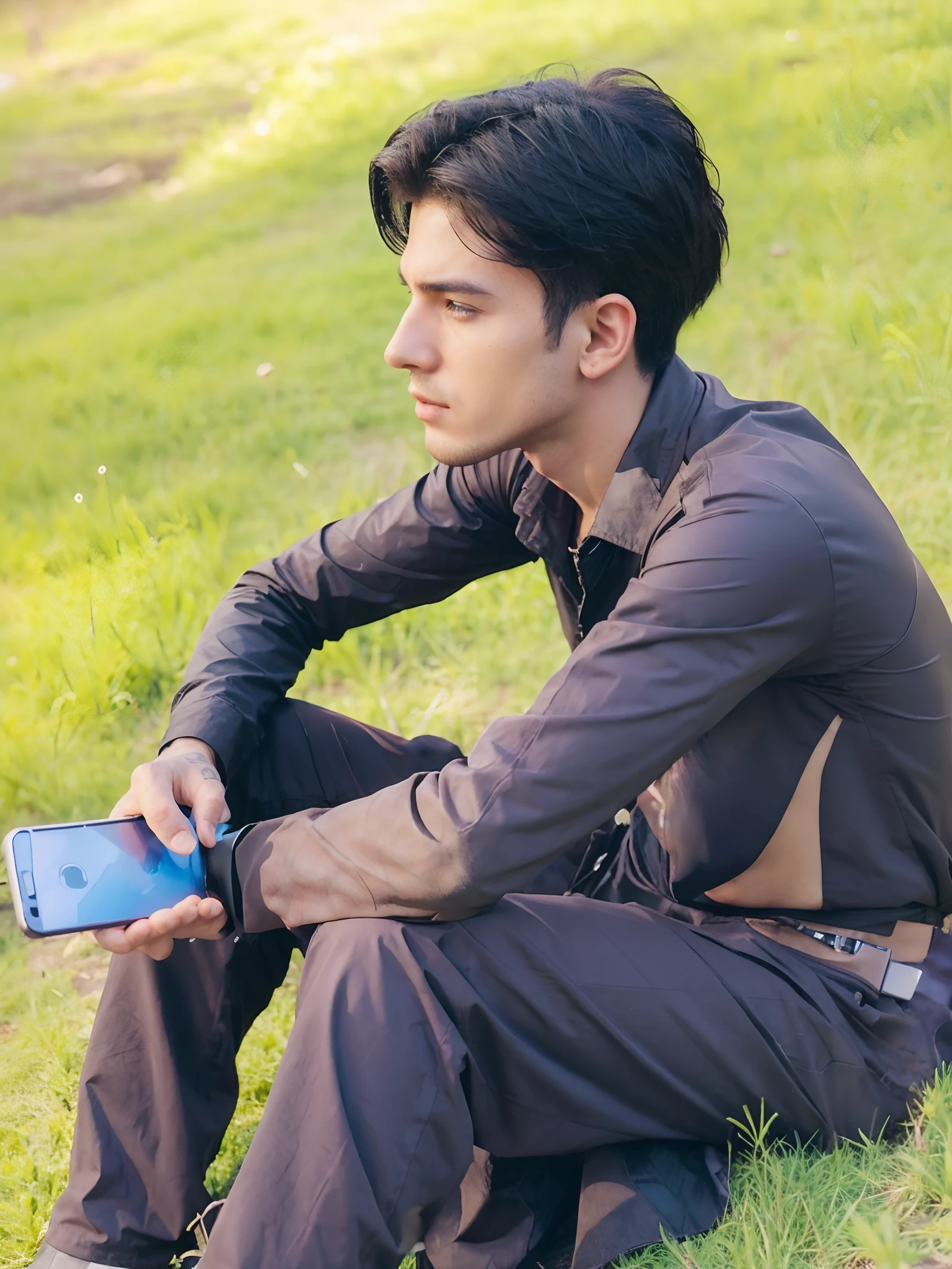 Change background ,cyberpunk, handsome boy, realistic face,8k,ultra realistic