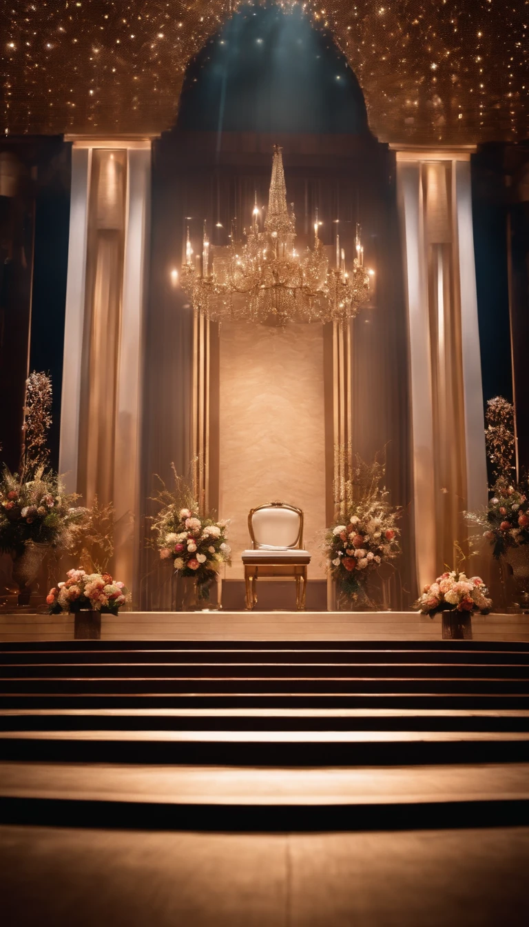 Showa,stage,stage,enka,Background with,retro,The altar,Glistening,Dreams,Takarazuka
