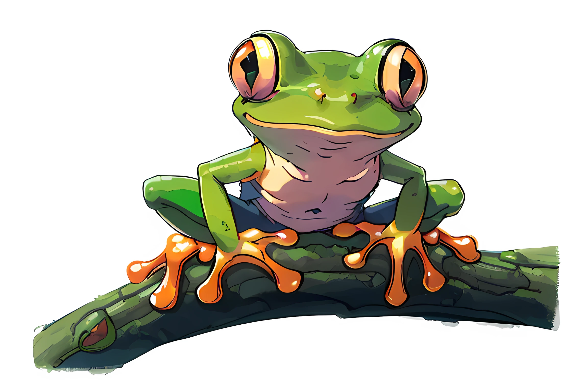 Green frog,