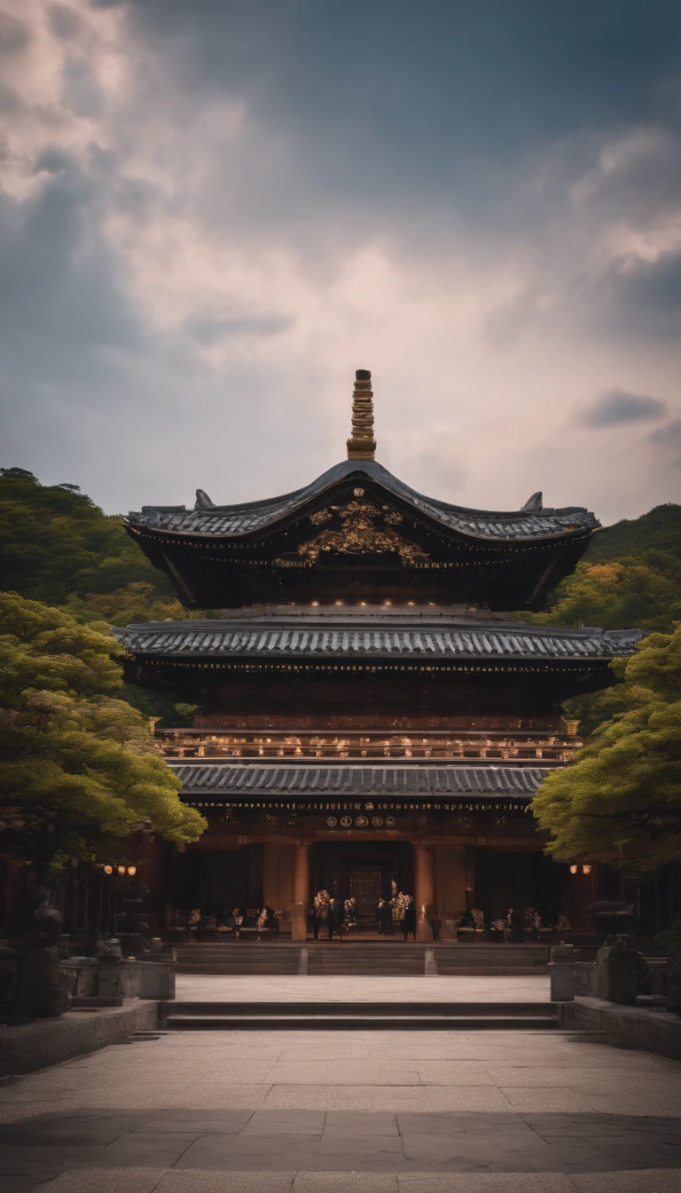 Background with,Showa,stage,altar,jpn,Takarazuka,8K,showy