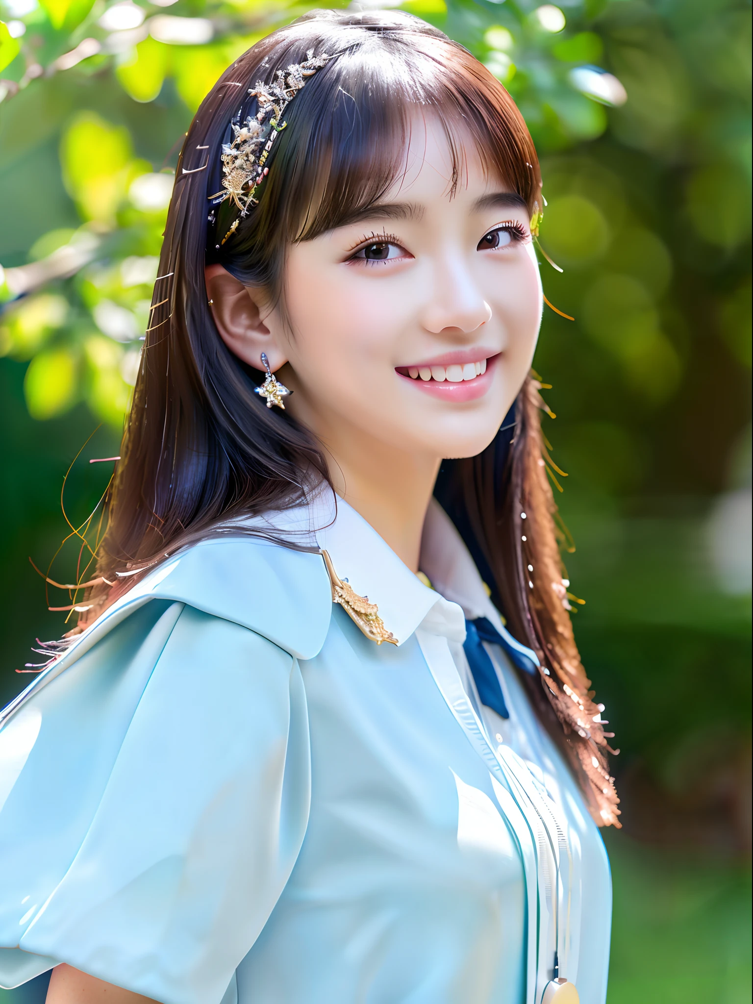 master piece,8K,(master piece,Photorealistic:1.5),(master piece,Ultra High Resolution:1.5),(master piece,Best Quality,ultra-detailliert:1.5),
Full body,Beautiful Girl,High school students,lightsmile,