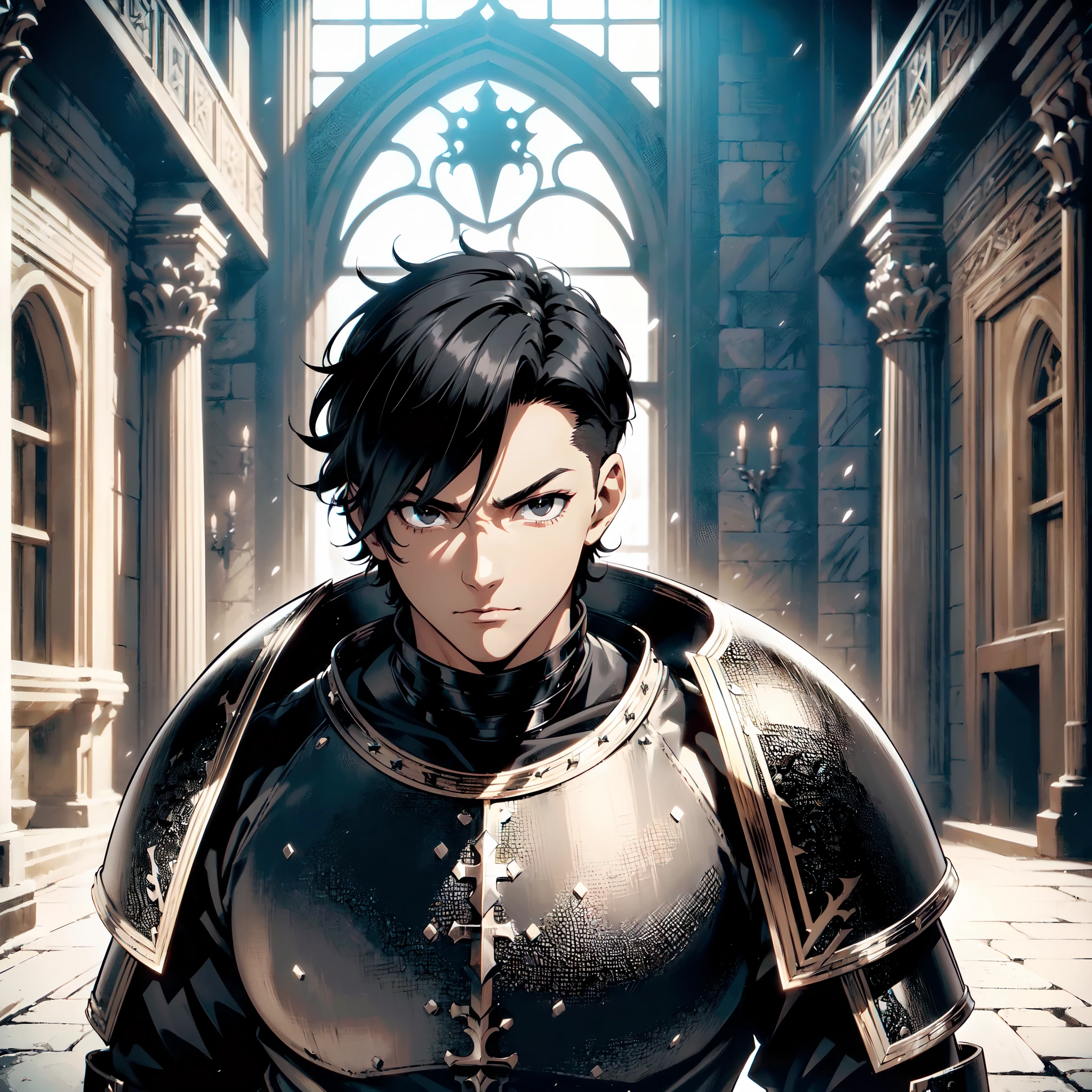 128K Ultra High Definition,
128K Ultra High Quality,
128K Ultra High Resolution,
Best Definition,
Best Quality,
Best Resolution,
Perfectly Detailed,
Perfectly Designed,
Extremely Detailed,
Extremely Designed,
Hyper Detailed,
Hyper Definition,
Hyper Quality,
Hyper Resolution,
Masterpiece,
(((Anime))),
Body Shot,
(((Boy))),
Handsome,
Muscular Body,
(((Black Short Hair))),
(((Black Eyes))),
(((Hyper Detailed & Perfectly Designed With Ultra High Quality Berserker Armor))),
(((Inside Of Medieval Royal Palace Background Scenery))),
