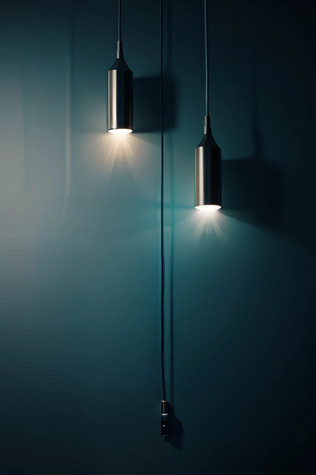 plain glowing effect background wall