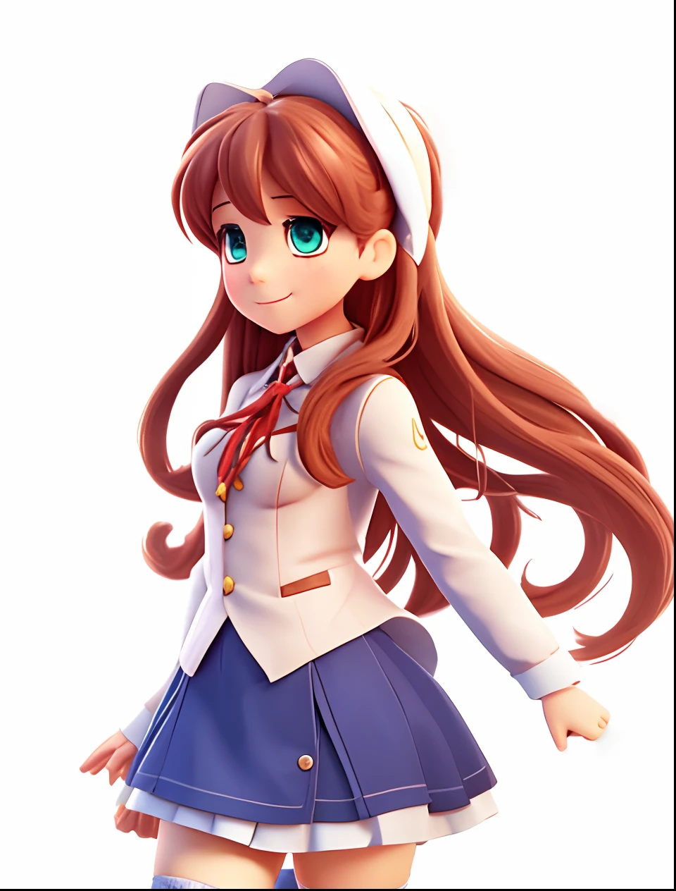 Monika de ddlc detalhe.