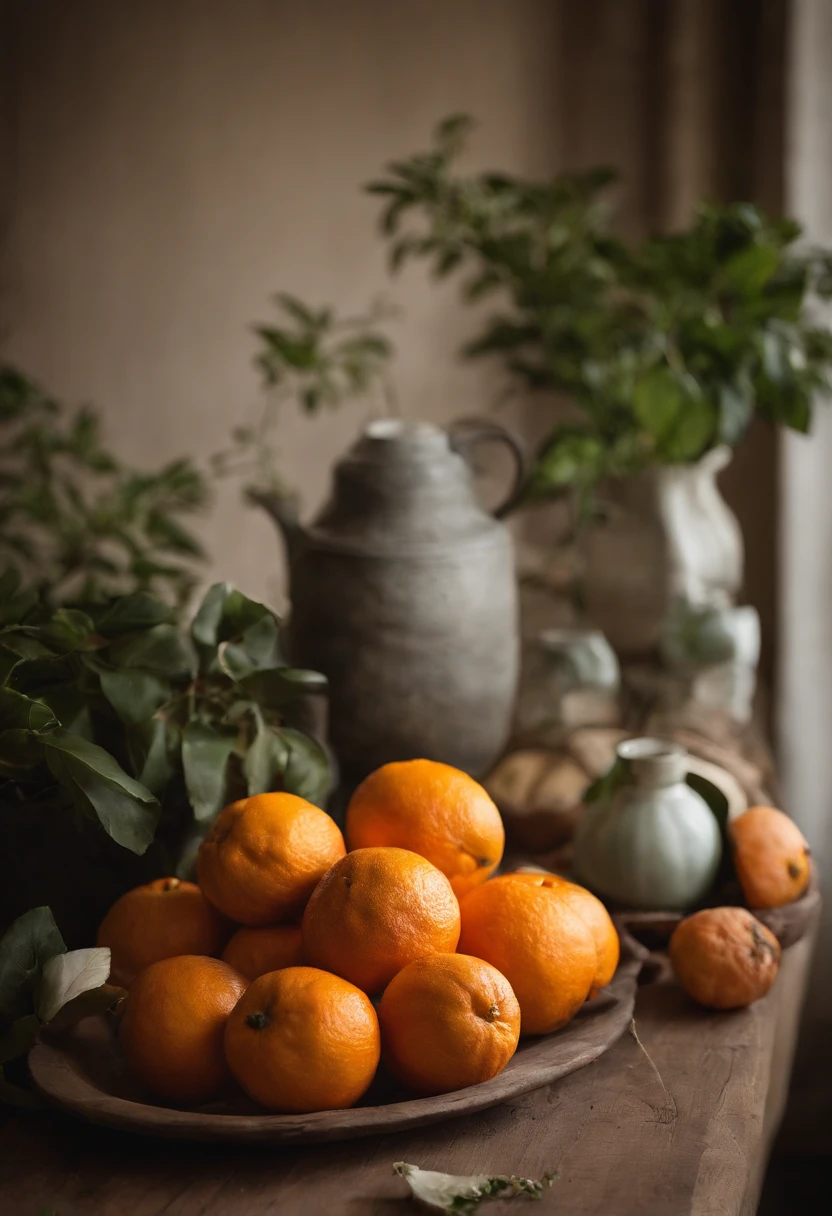 There were three oranges in the bag on the table, oranges, professional fruit photography, ❤🔥🍄🌪, author:David Garner, orange plants, high quality food photography, author:Dietmar Dammelau, author:Mario Dubsky, Visually stunning, Peel the oranges, author:Tom Wenerstrand, author:Giorgio Cavallon, author:Albert Keller