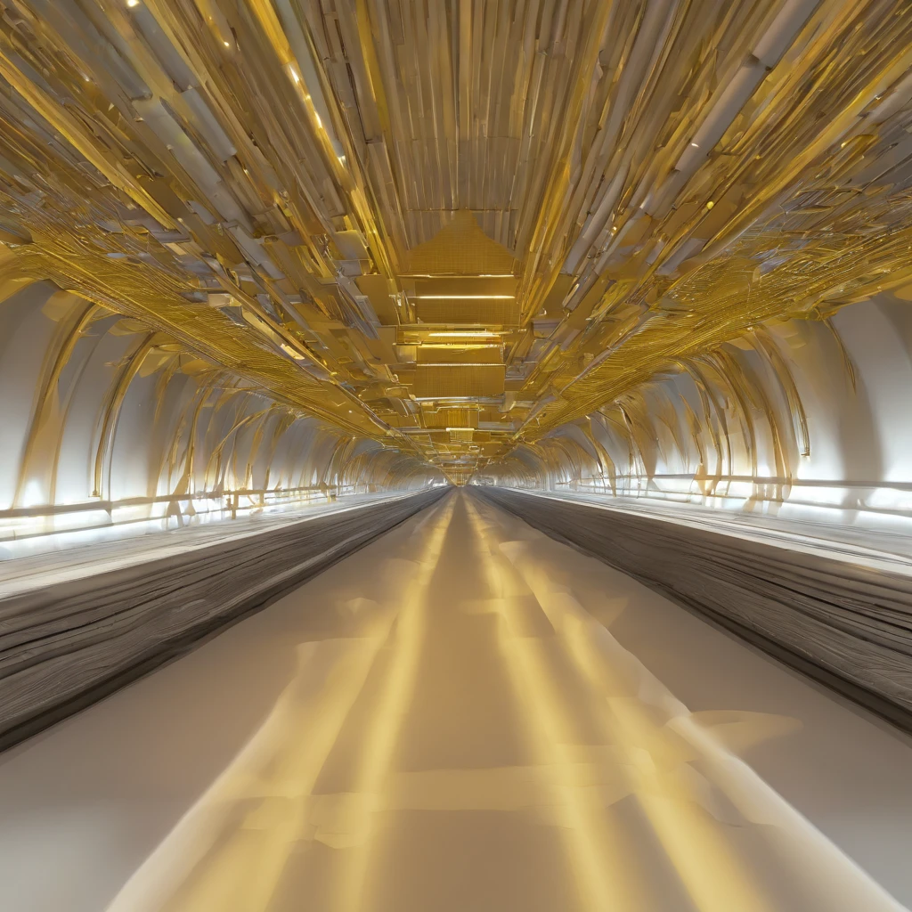 Independent tunnel，only one，with a simple background，Front view，shot from a far distance，No clutter