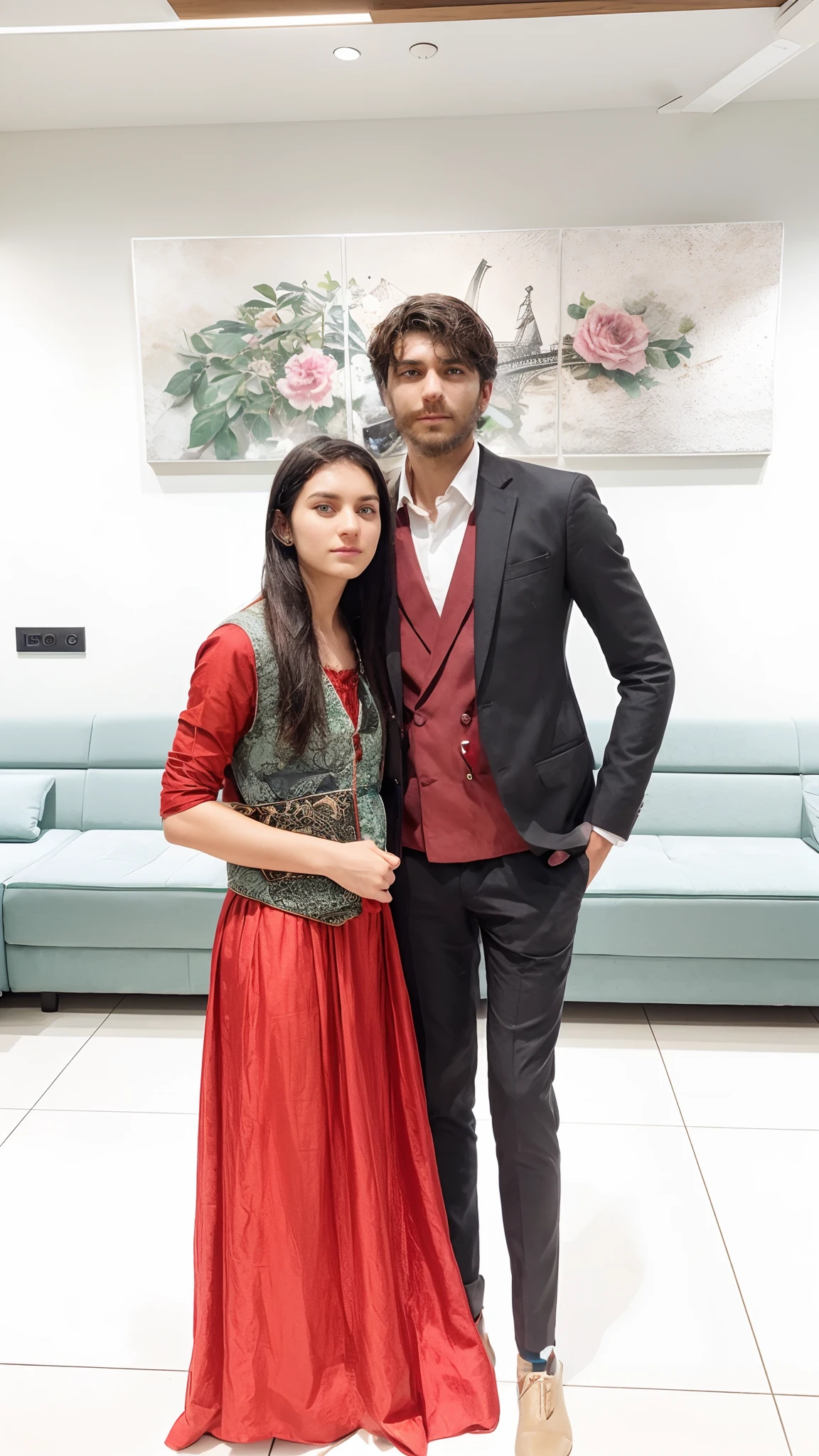 Amirreza rahimi and his wife